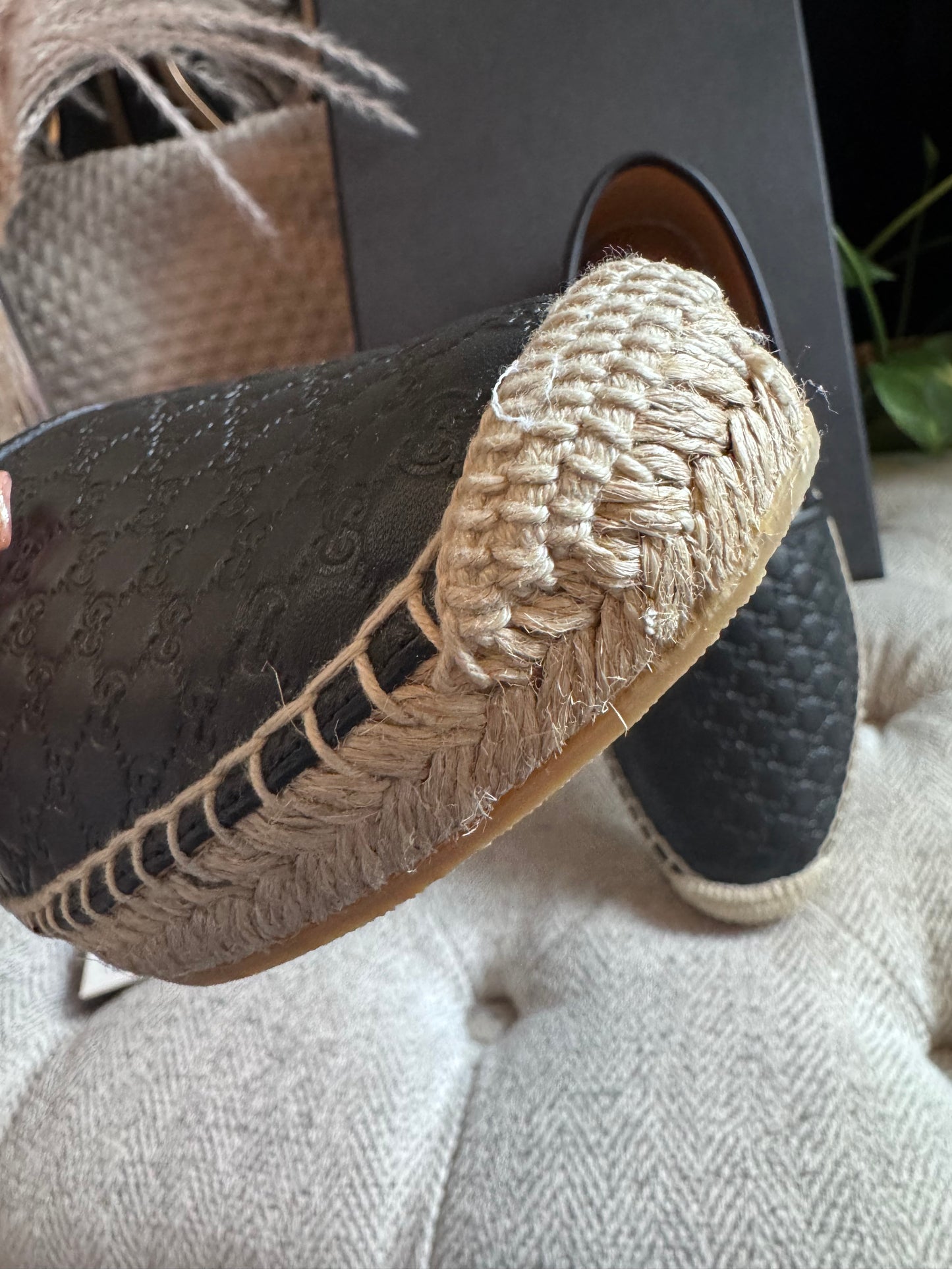 Gucci Leather Espadrilles-sz37