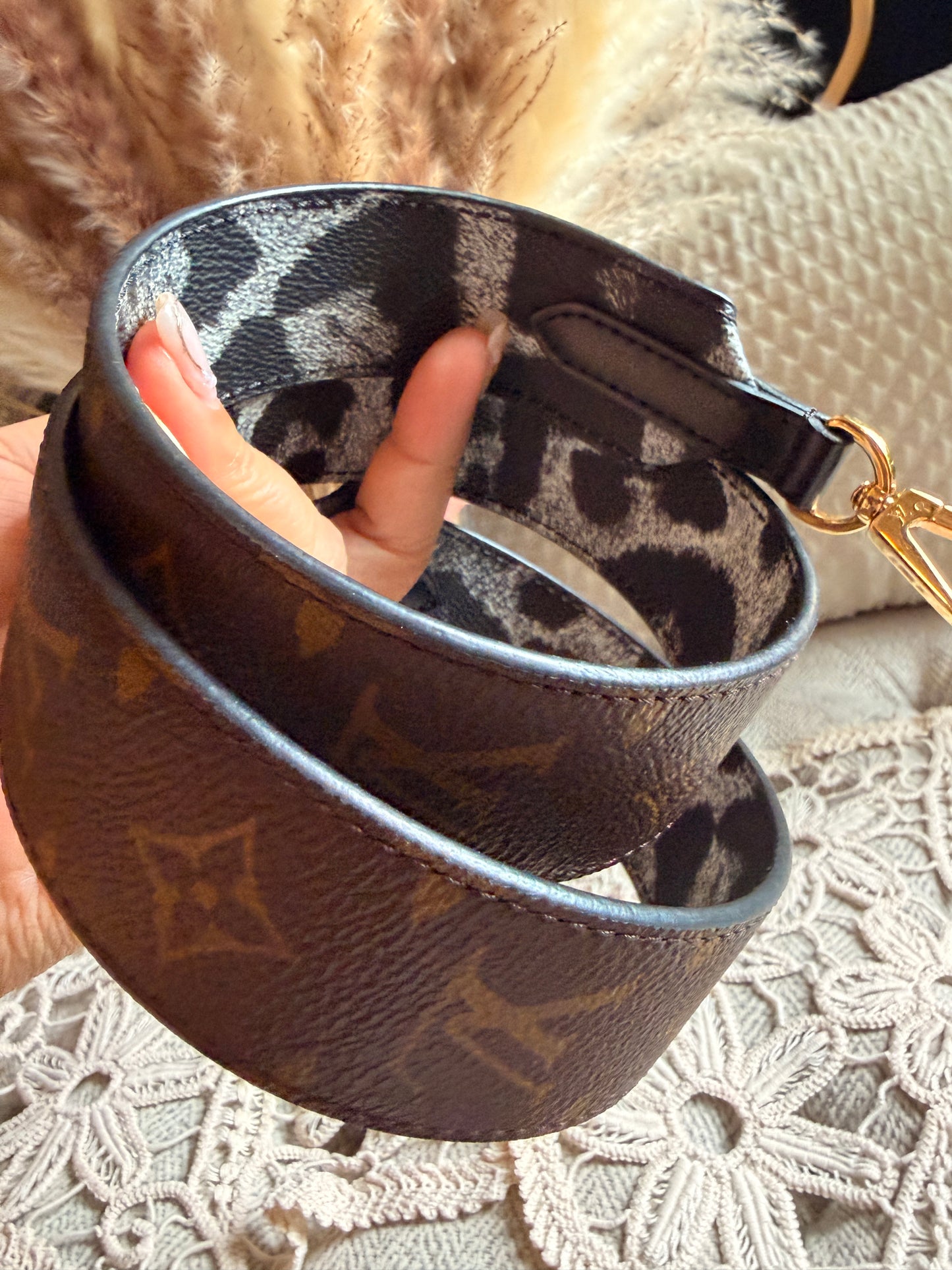 Louis Vuitton LIMITED EDITION Monogram Animal Bandouliere Shoulder Strap