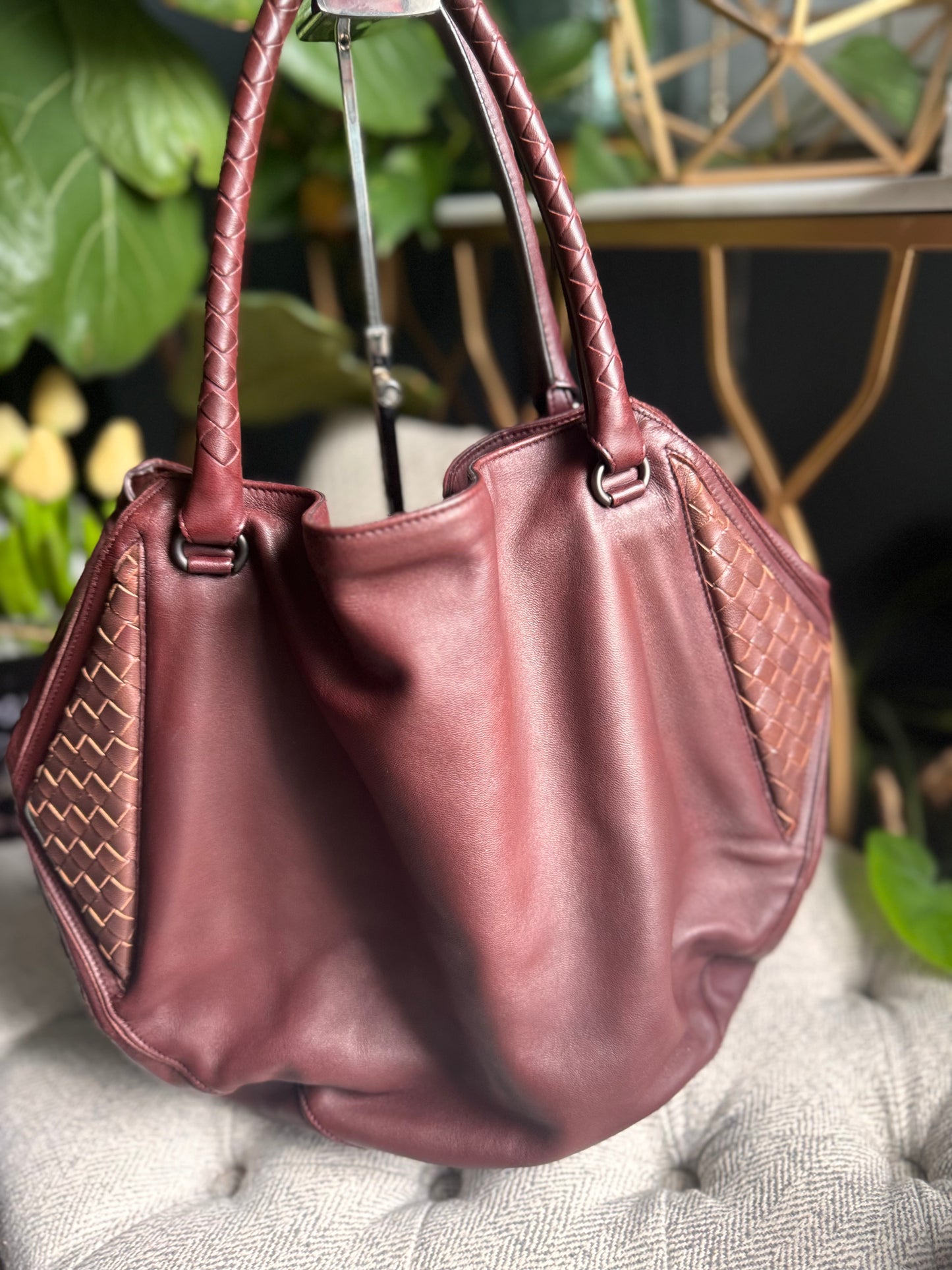 Bottega Veneta Tote with intrecciato details