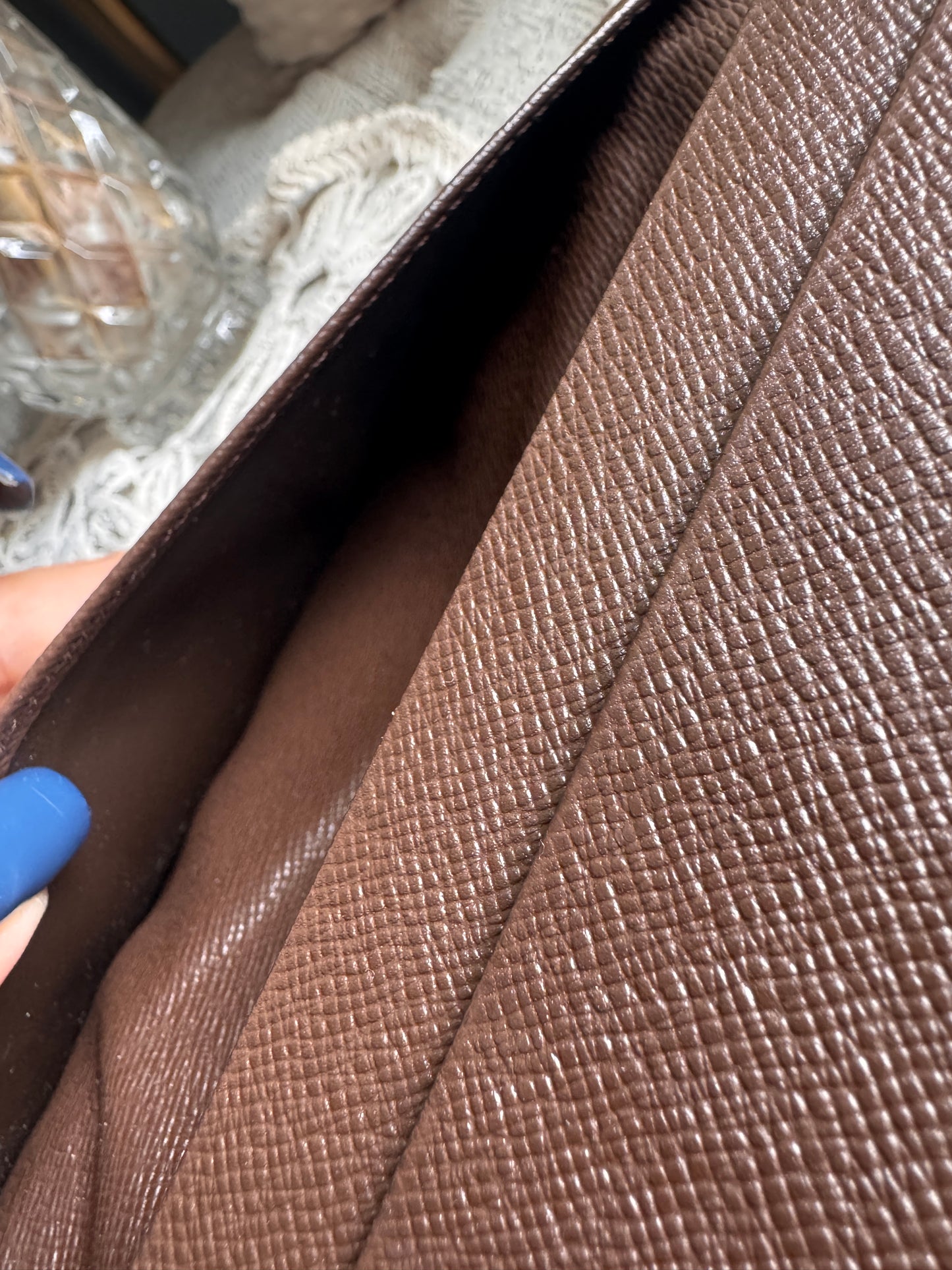 Louis Vuitton Damier Ebene Vintage Bifold
