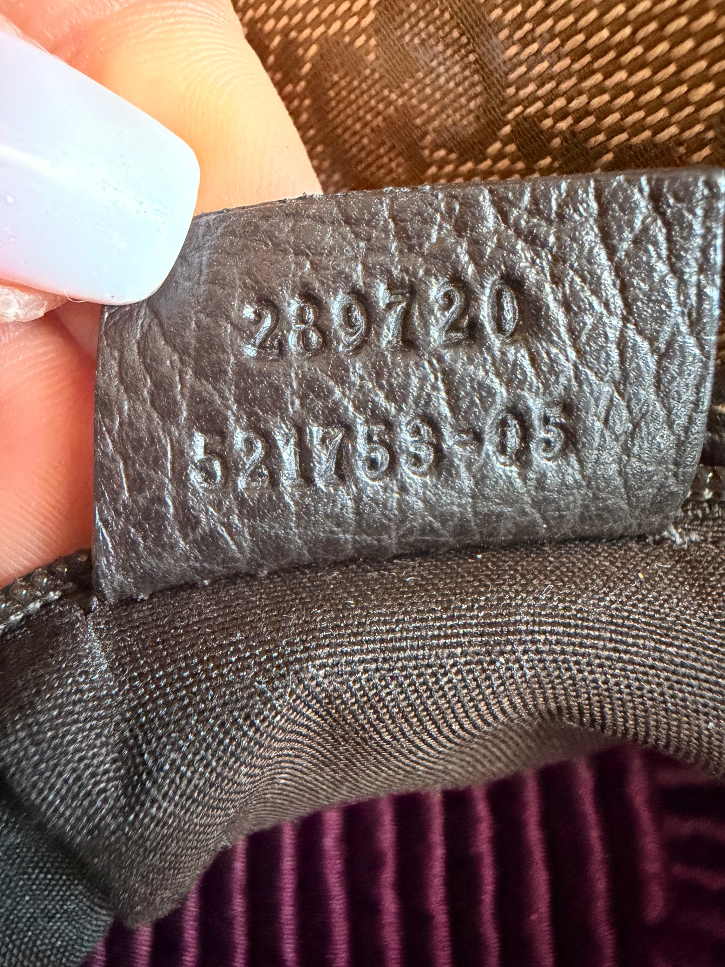 Gucci Vintage Crystal Hobo