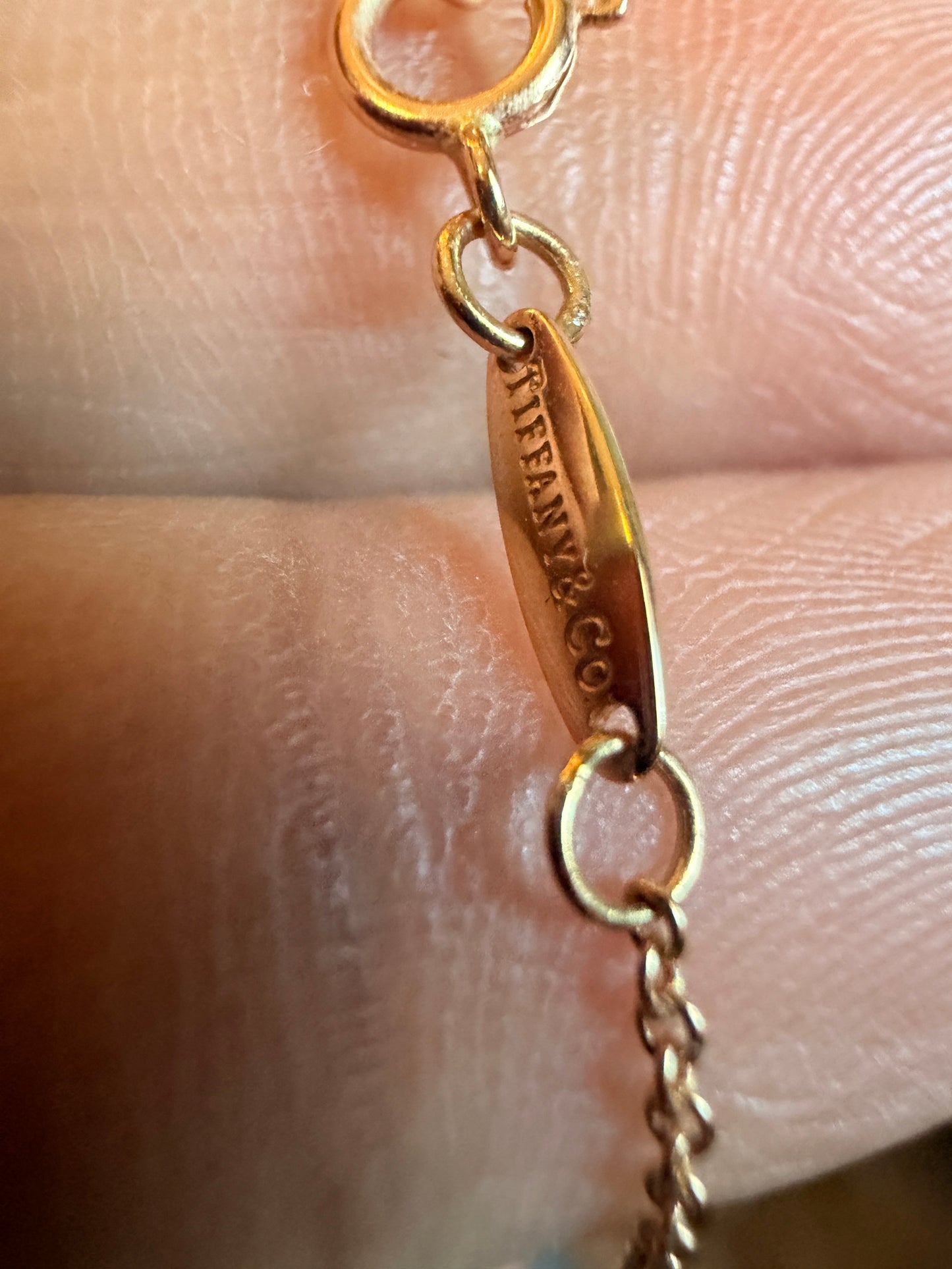 Tiffany & Co. Diamond by the Yard Necklace in 18k Rose Gold