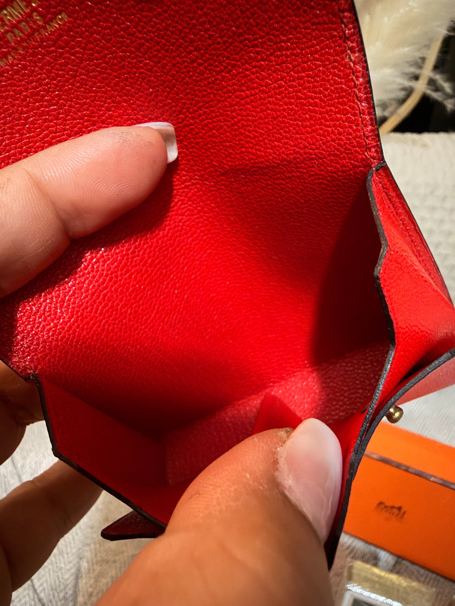 Hermès Vintage Mini Playing cards with Leather Case