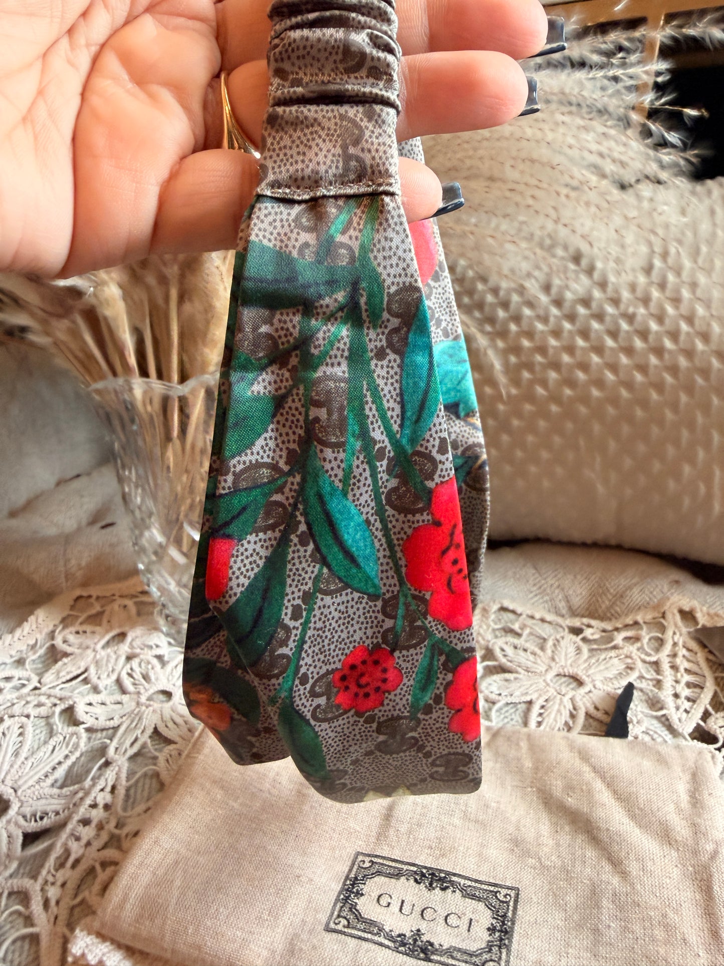 GUCCI

Silk Monogram Tian Print Headband
