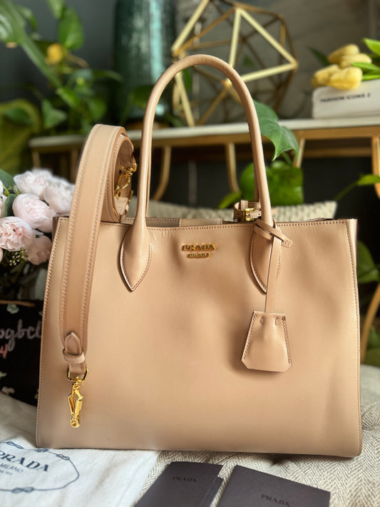 Prada City Calf Tote