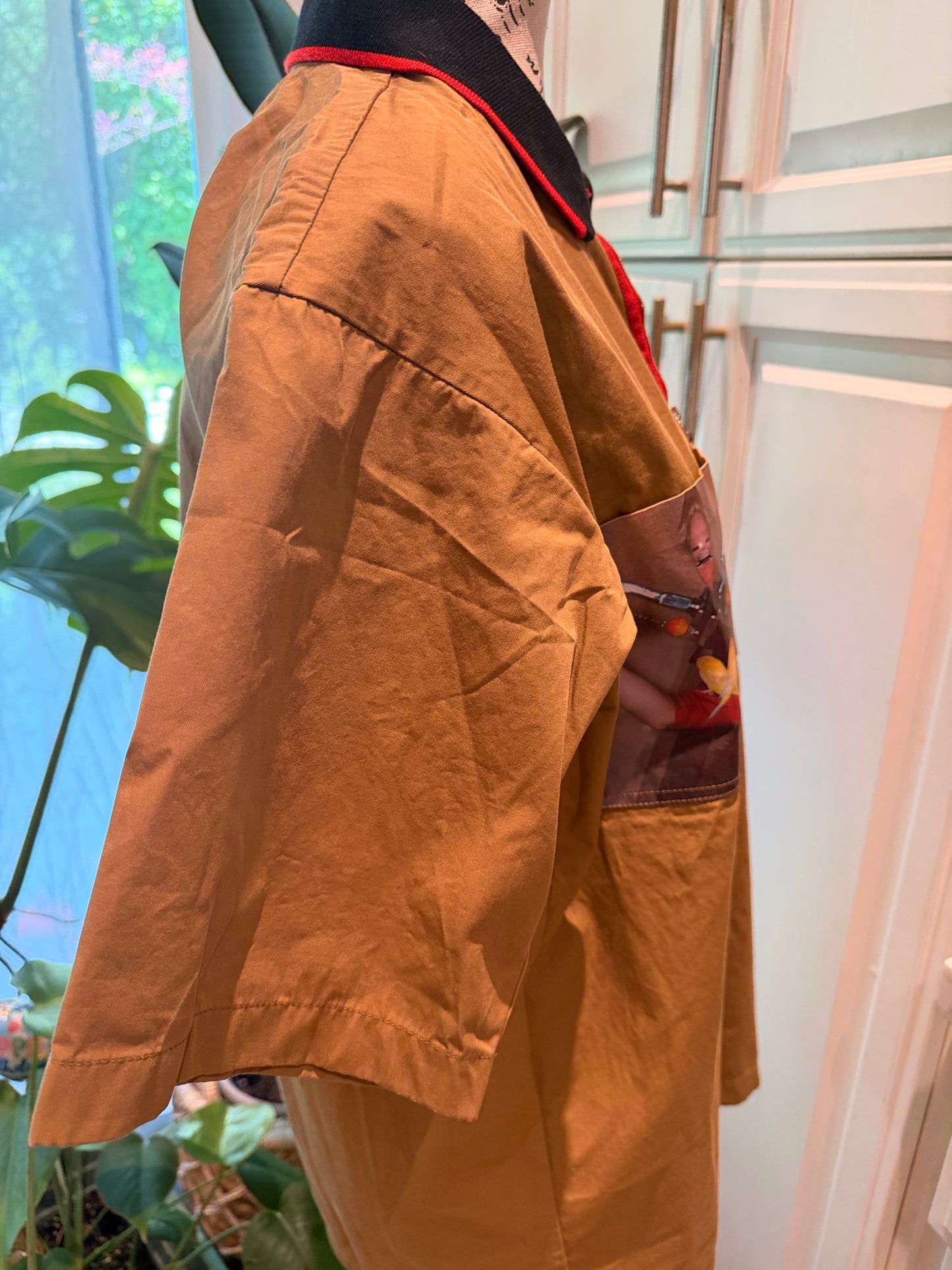 Burberry SS19 Runway Graphic Half-Zip Shirt – Riccardo Tisci Debut Collection – Men’s XS / Unisex