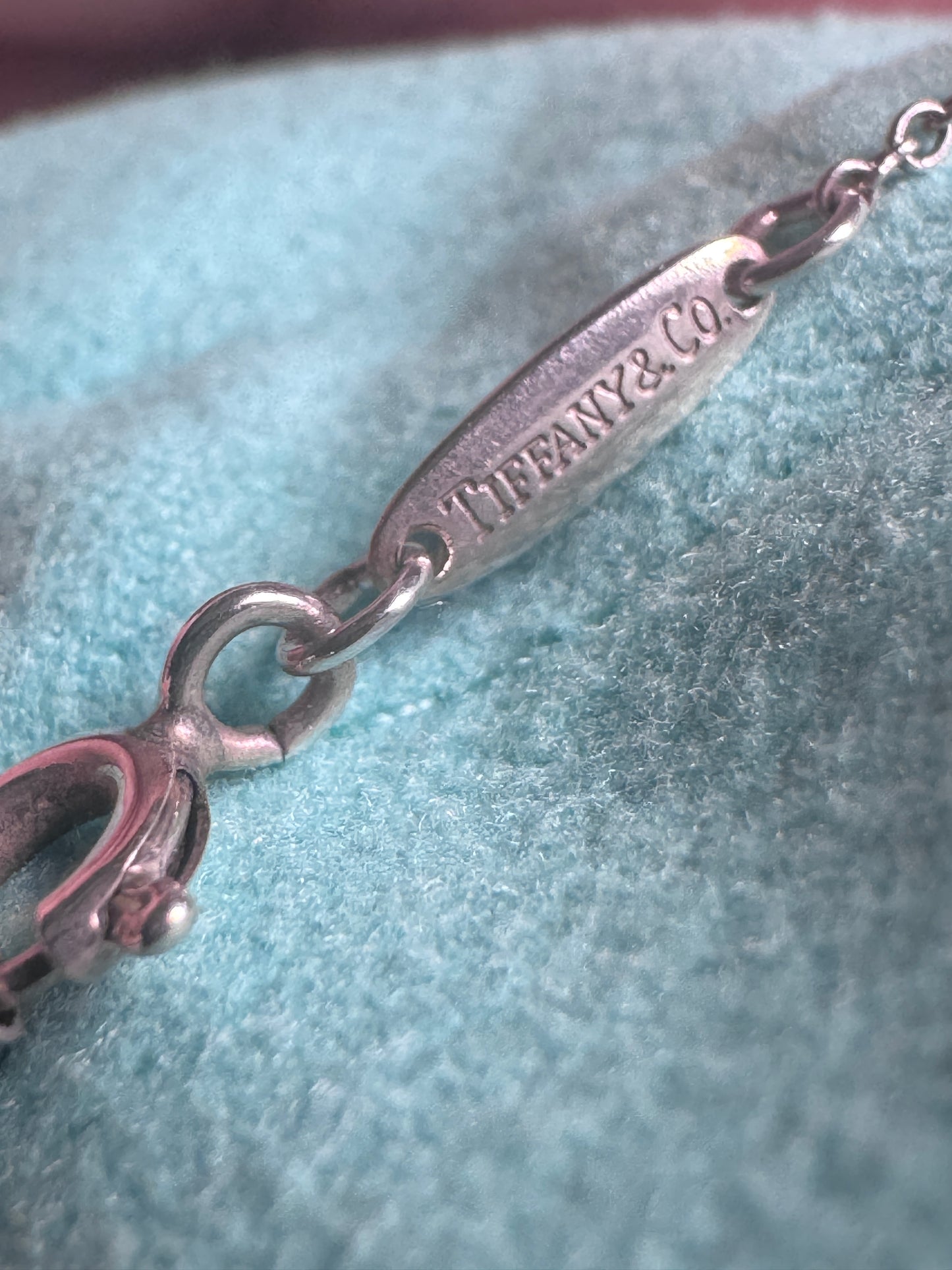 Tiffany&Co Teardrop Necklace in Sterling Silver