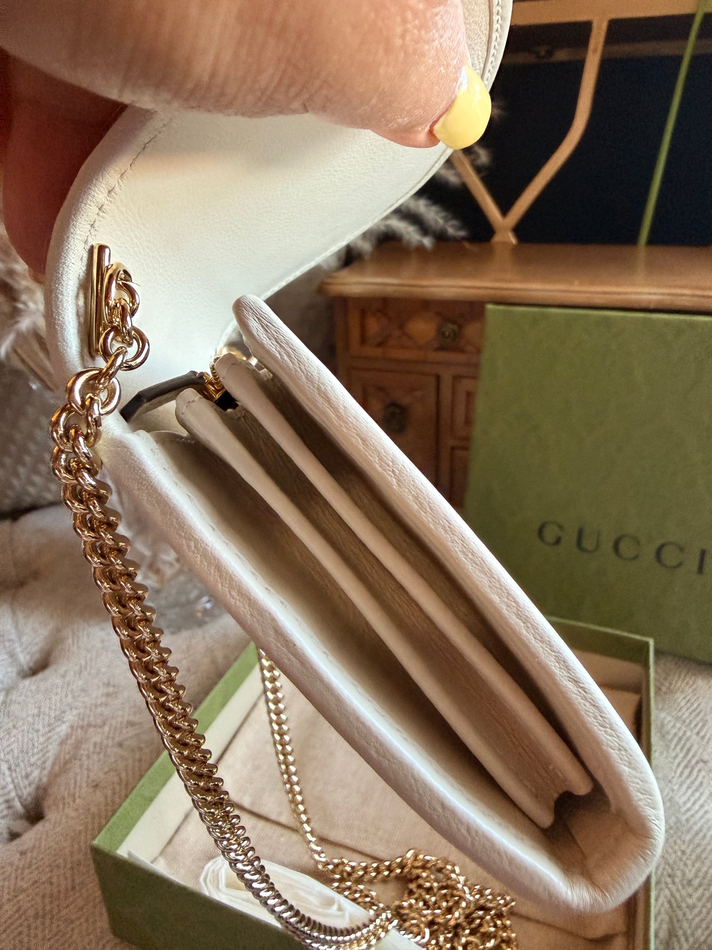 Gucci Blondie Wallet on Chain- Brand NEW in Box