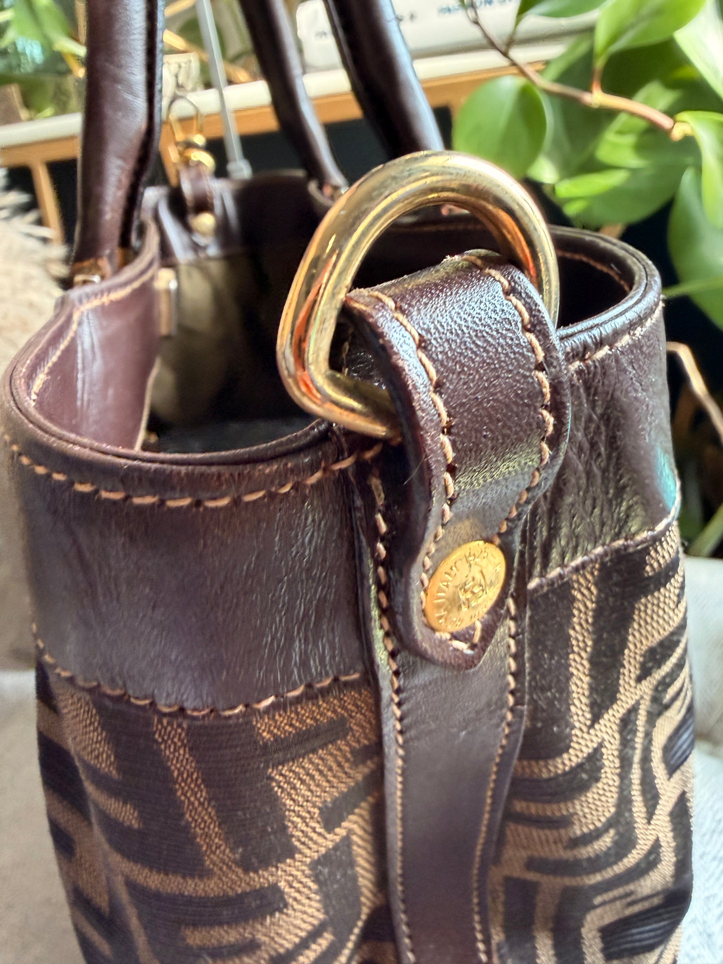 Fendi Vintage Zucca Tote