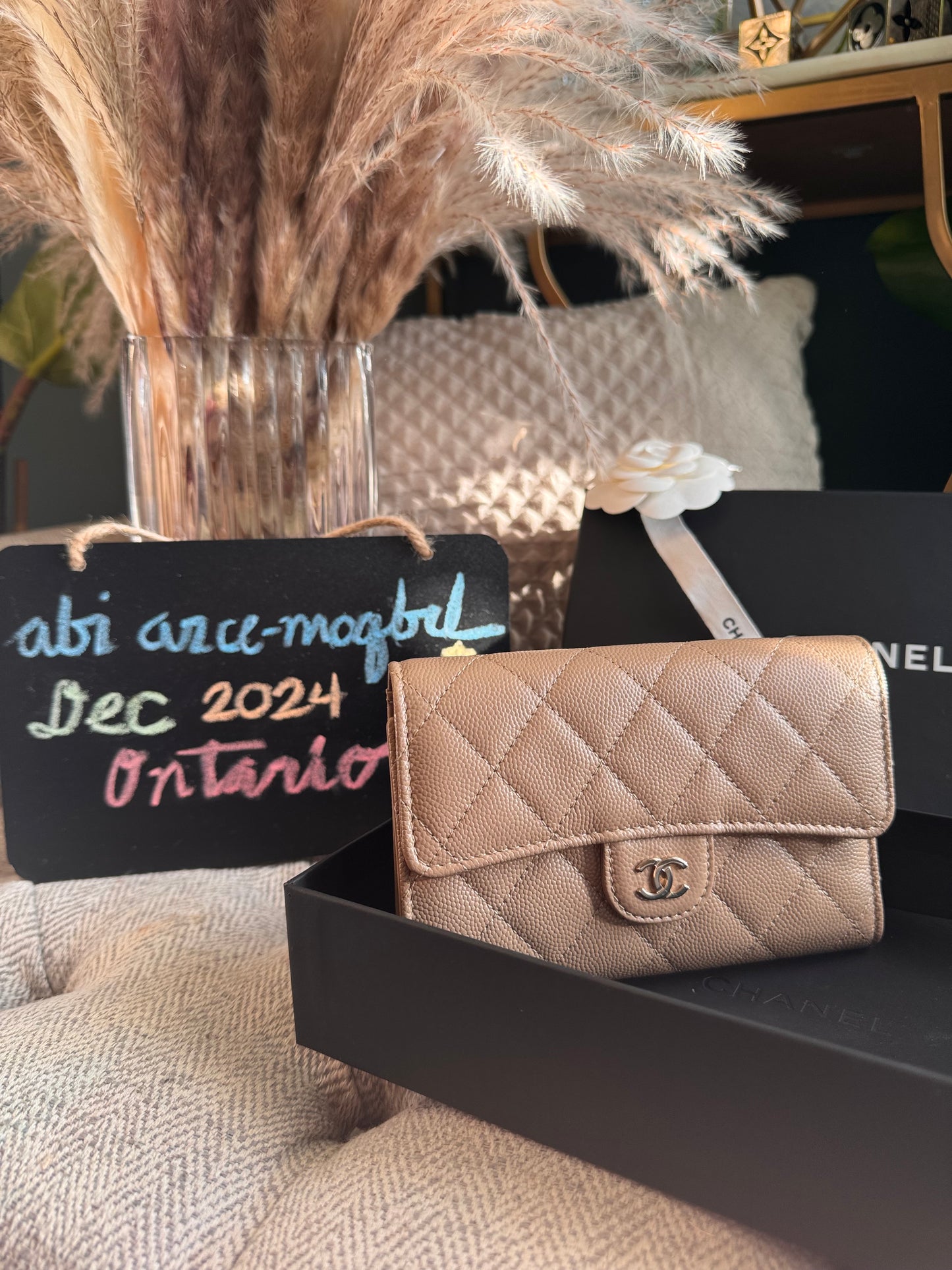 Chanel Medium Portefeuille -NEW in BOX, full inclusions