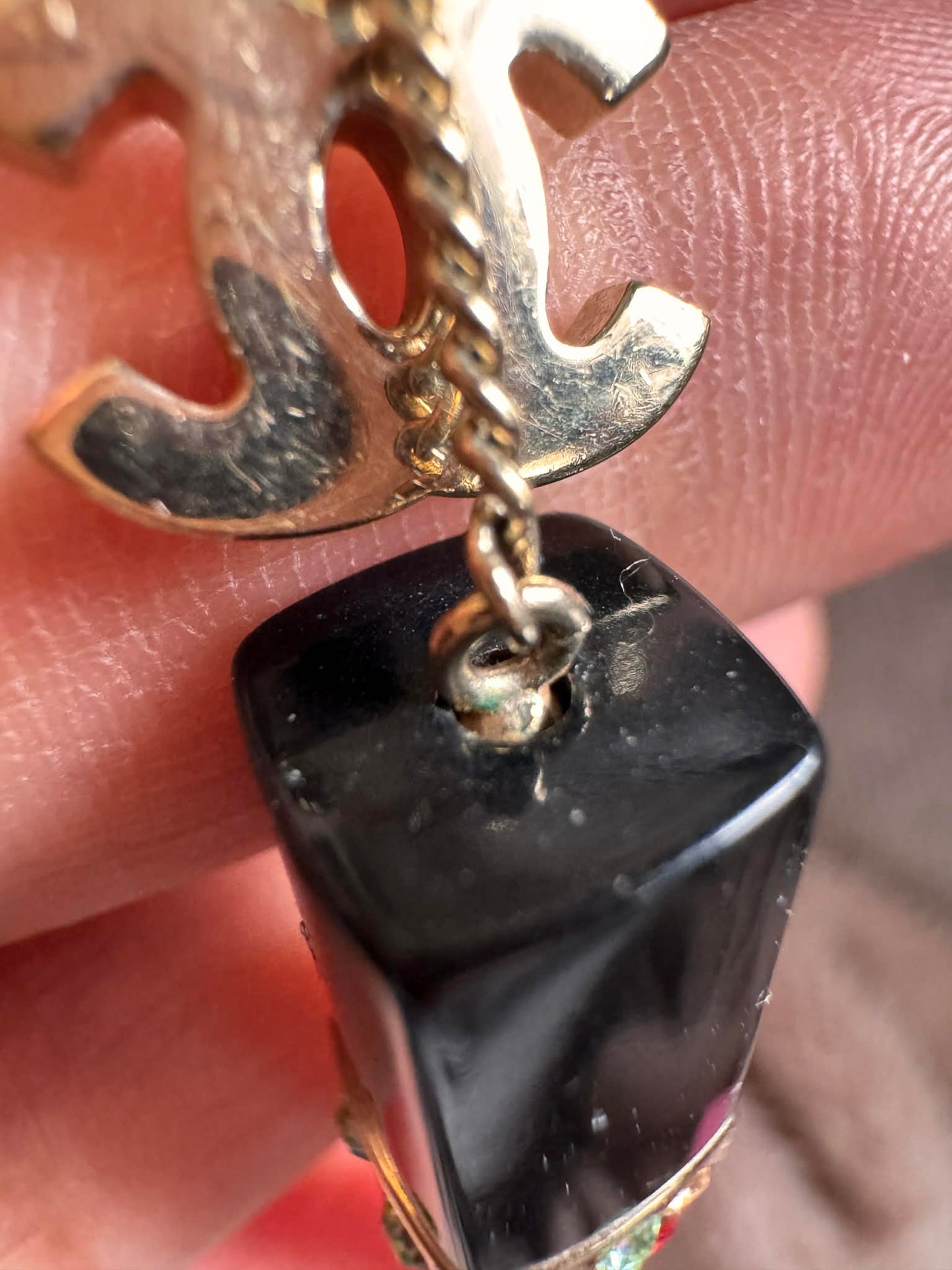 Chanel Lipstick Pendant-Necklace