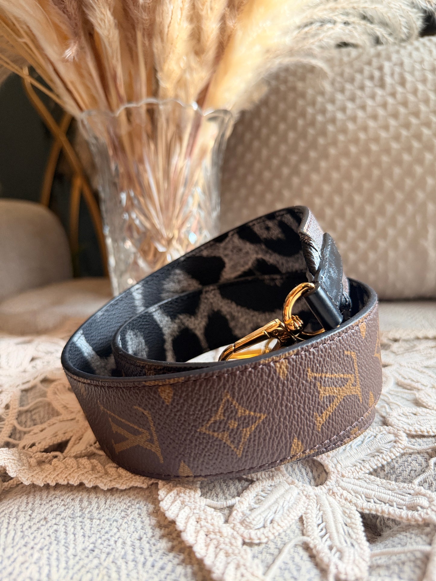 Louis Vuitton LIMITED EDITION Monogram Animal Bandouliere Shoulder Strap