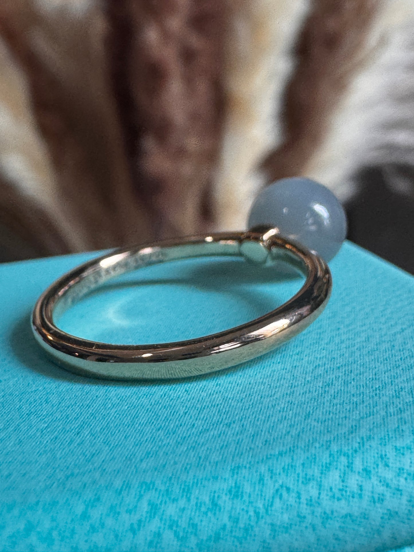 Tiffany & Co Retired and HTF Moonstone 18k RH Ring