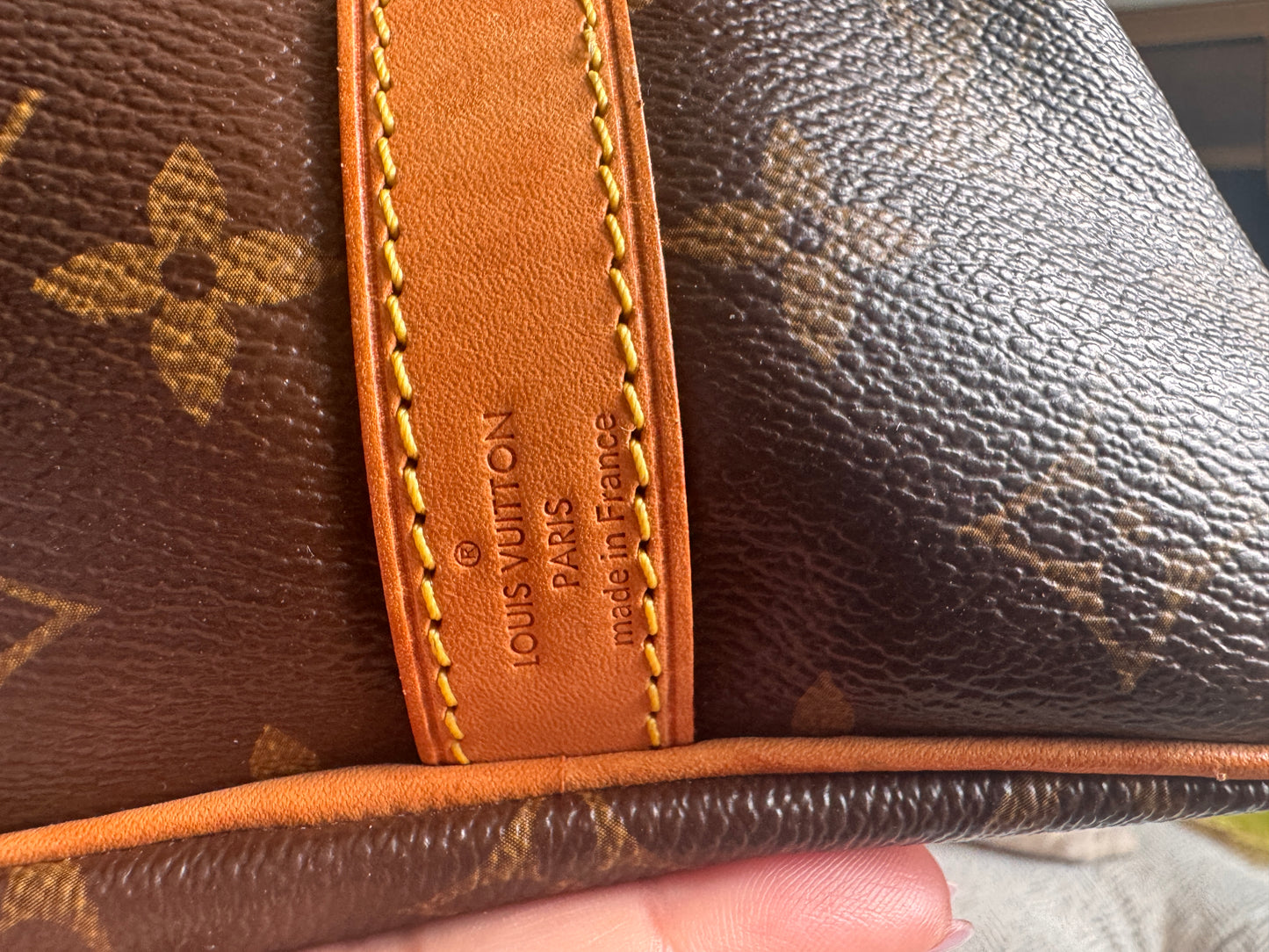 Louis Vuitton Speedy B 25 in monogram