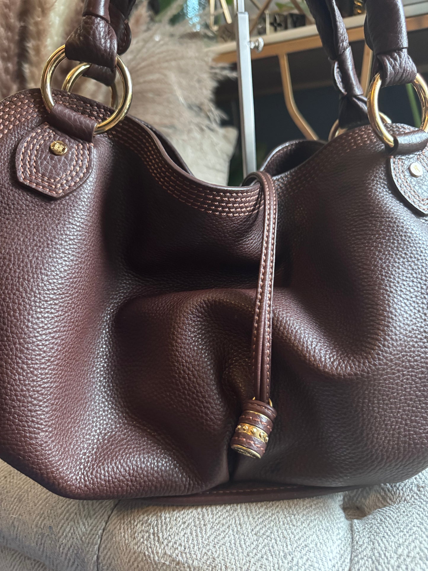 Celine Vintage Hobo shoulder bag