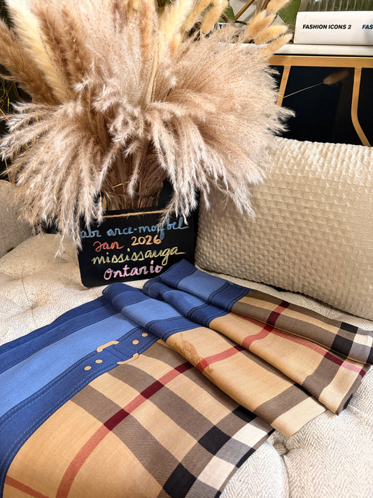 Burberry Haymarket Check Lightweight Scarf-