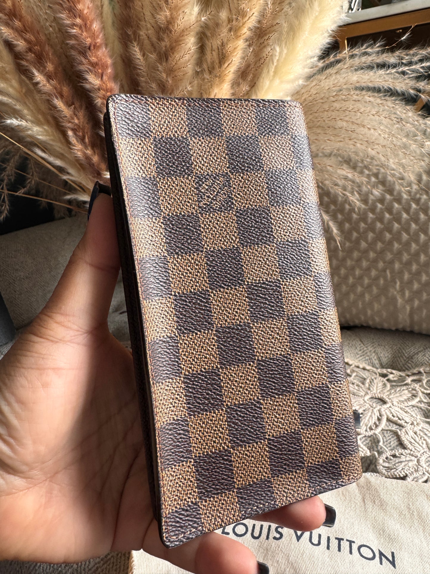 Louis Vuitton Damier Ebene Vintage Bifold