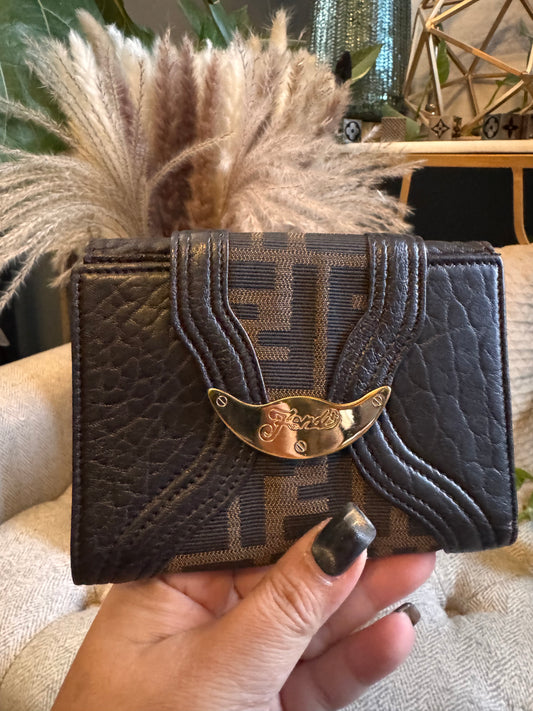 Fendi Vintage Zucca wallet