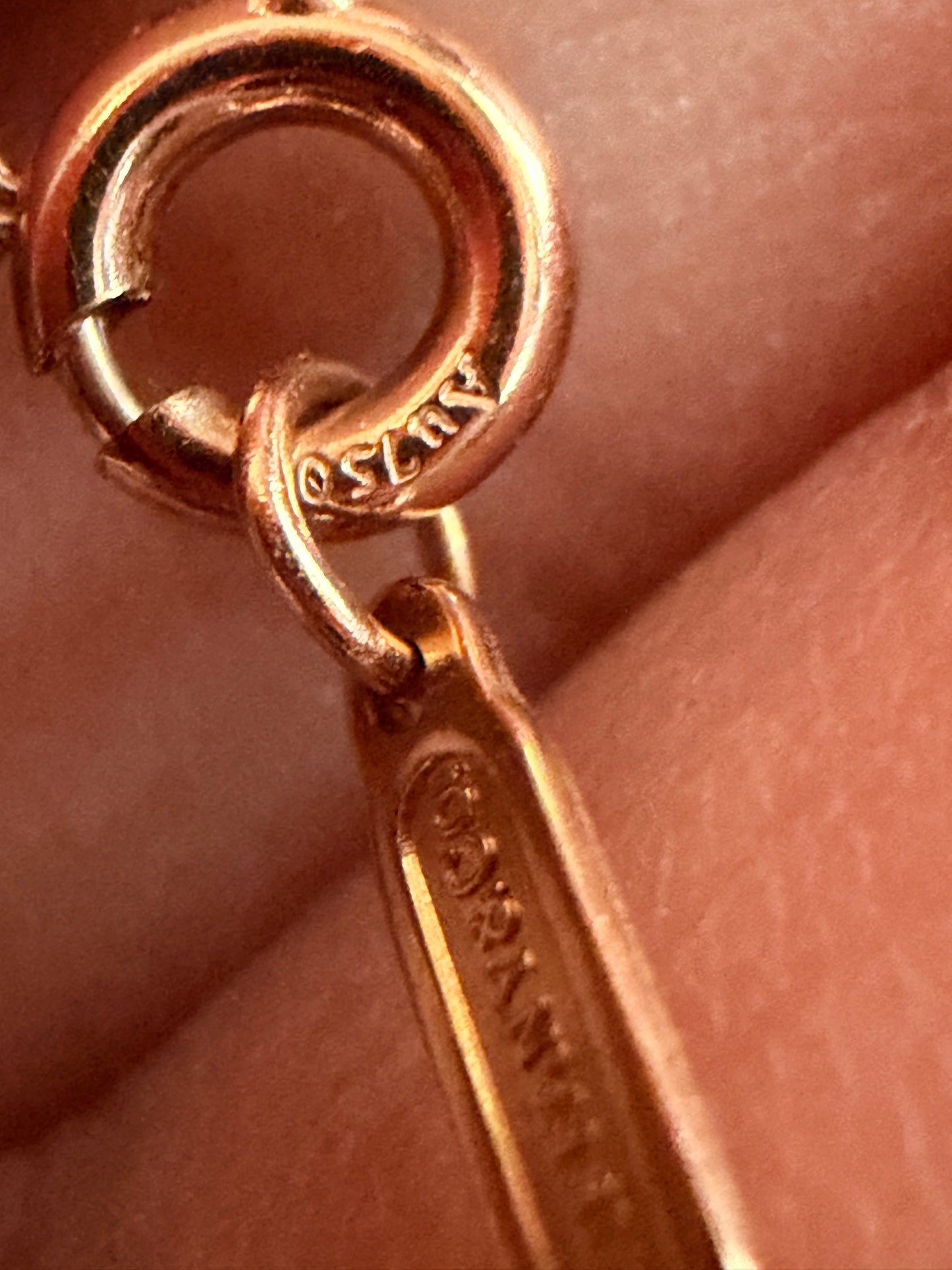 Tiffany & Co 18k Rose Gold Solitaire Necklace