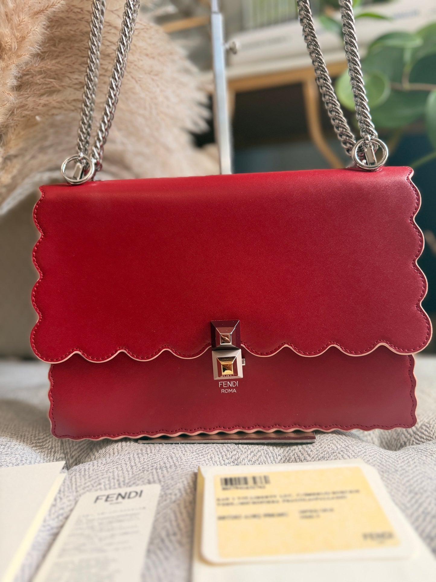 FENDI KAN I in Red