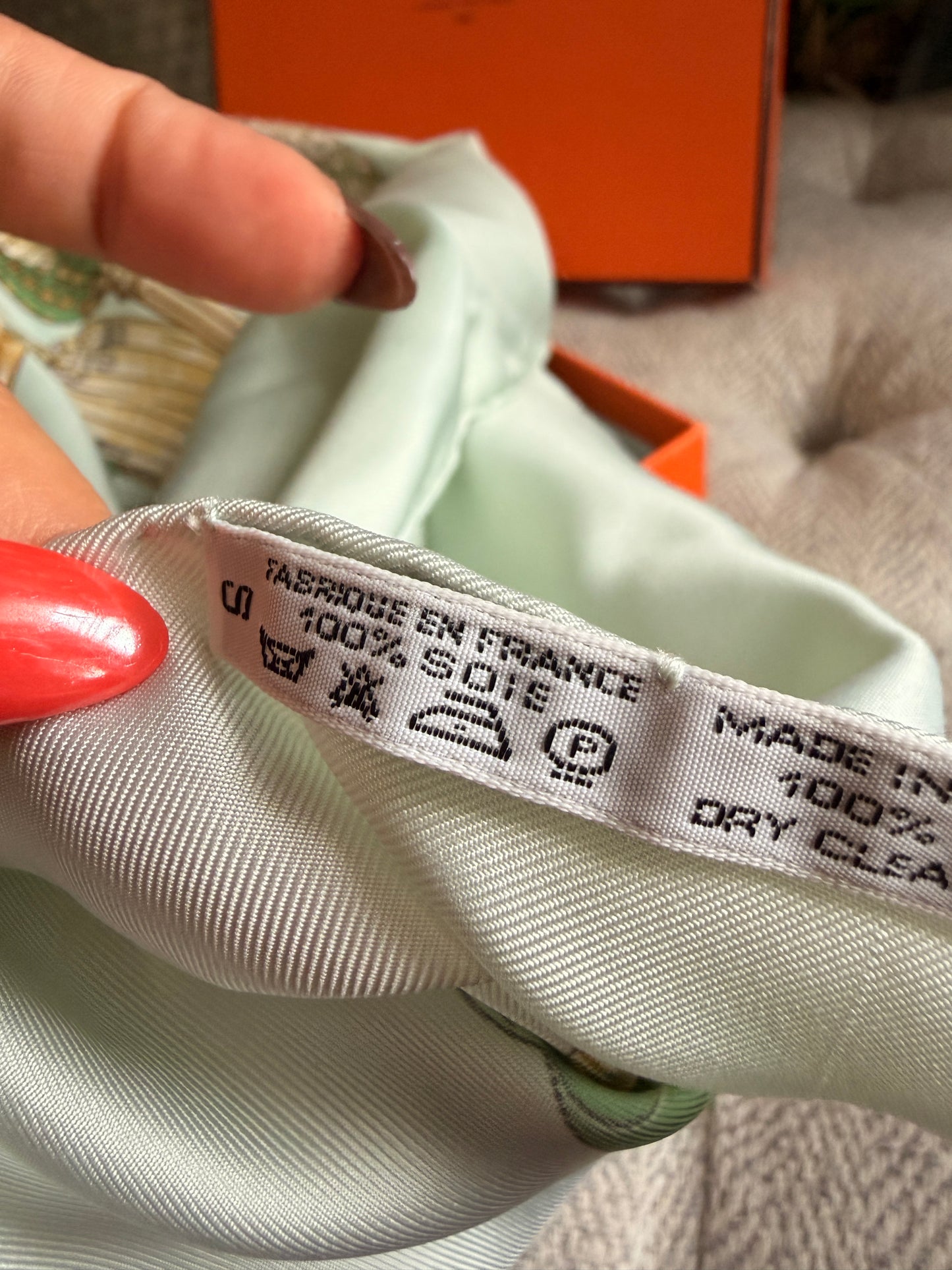 Hermes Multicolor Carré 90 silk handkerchief circa 90's Collection.