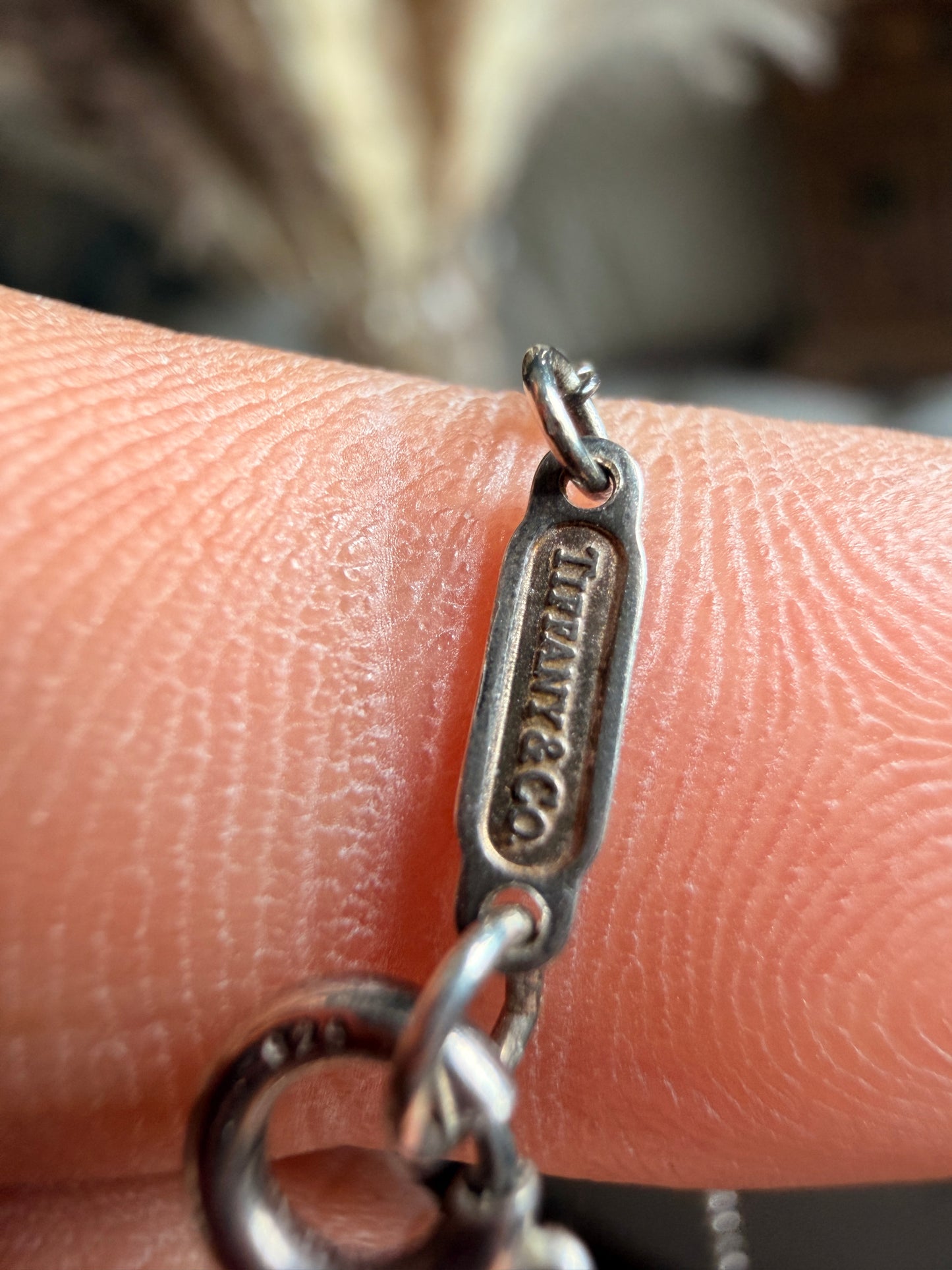 Tiffany & Co. Atlas Pendant Necklace 925 Sterling Silver