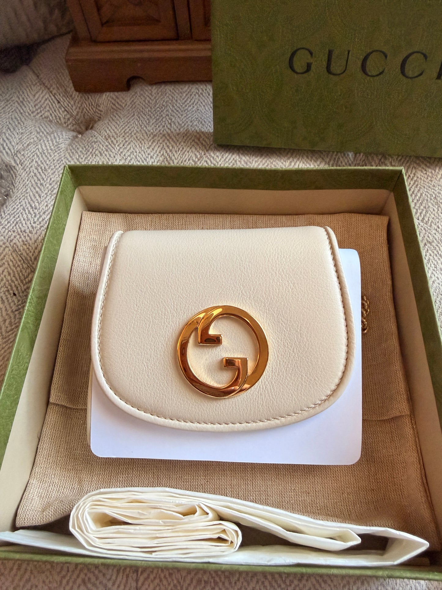 Gucci Blondie Wallet on Chain- Brand NEW in Box