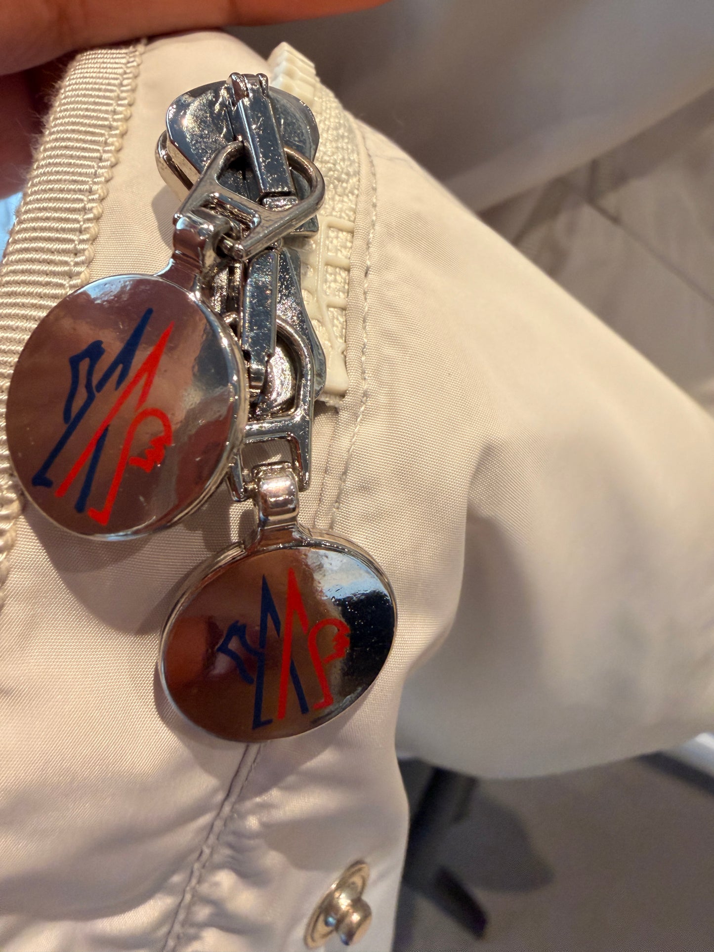 Moncler Hooded Windbreaker in size 2