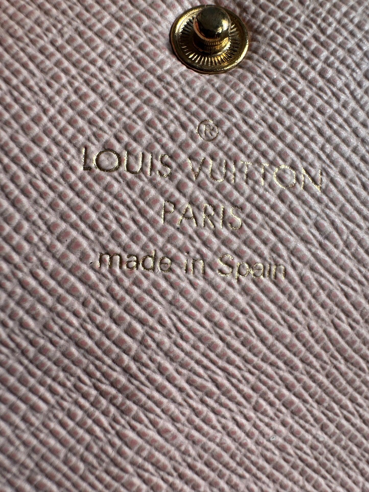 Louis Vuitton Rosalie Wallet in Rose Ballerine