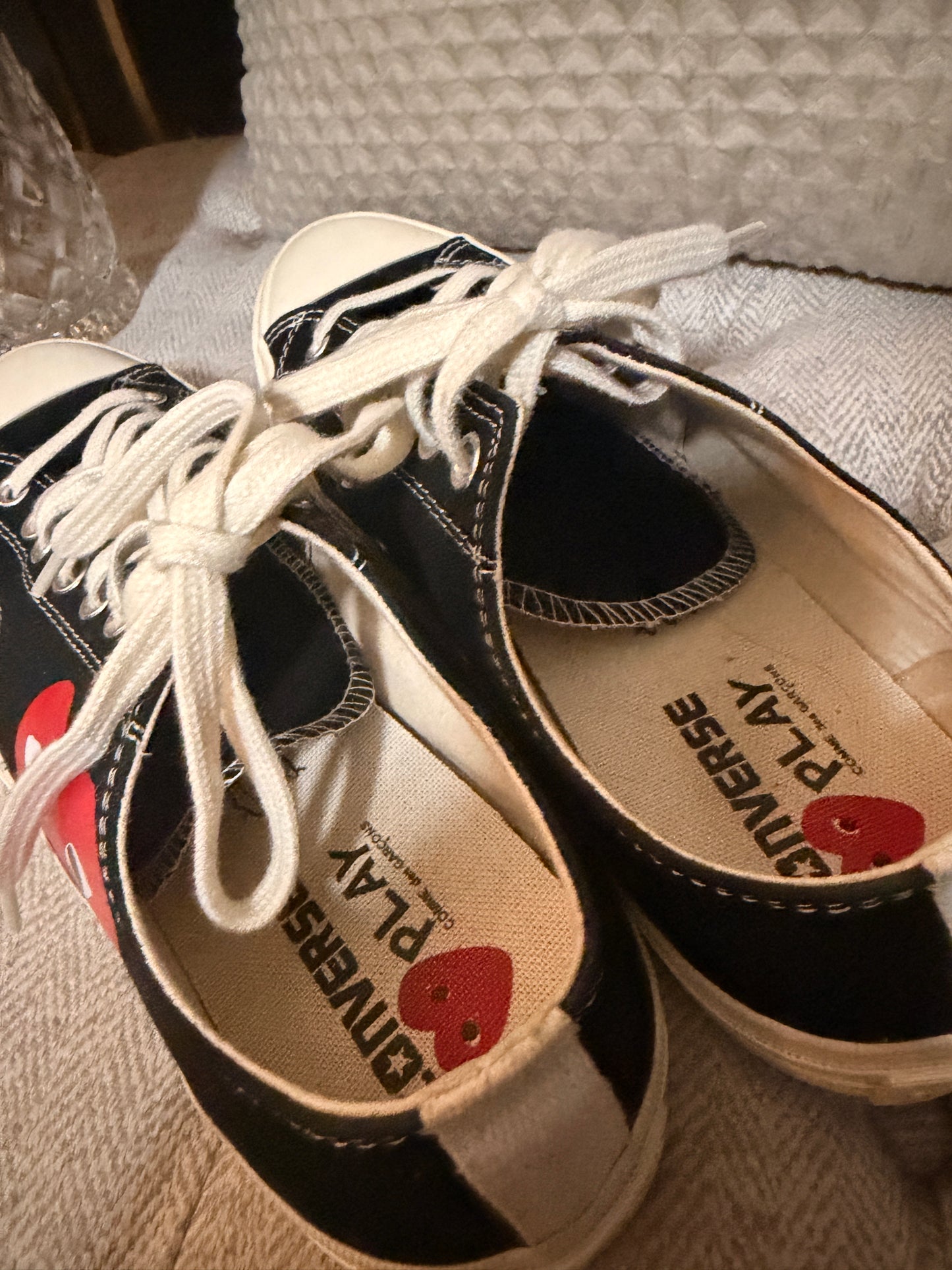 Converse x Comme des Garçons PLAY Chuck 70 sneaker sz9.5 Men/11Women