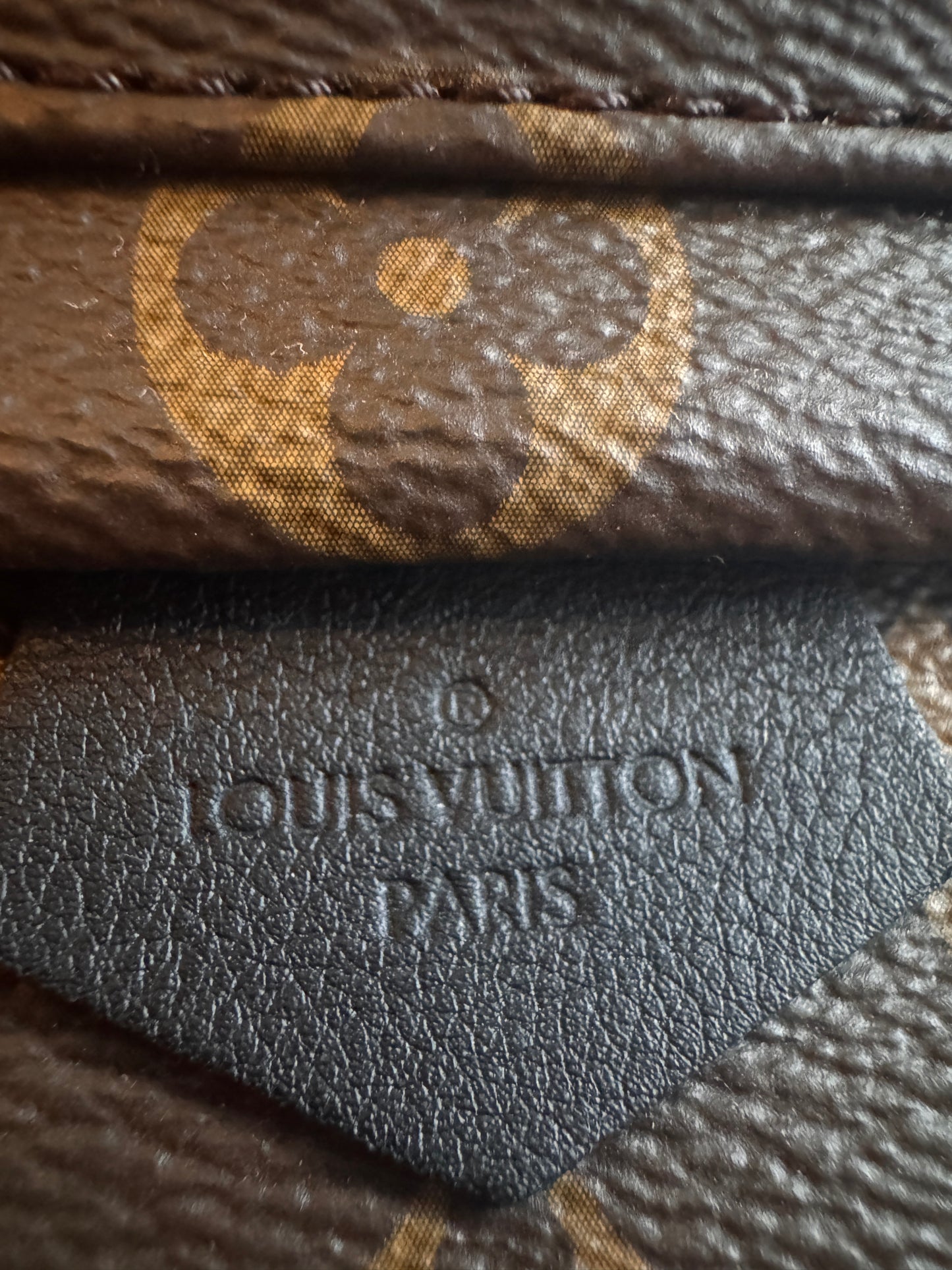 Louis Vuitton Mini Palm Springs-New Model with exposed zip Microchipped