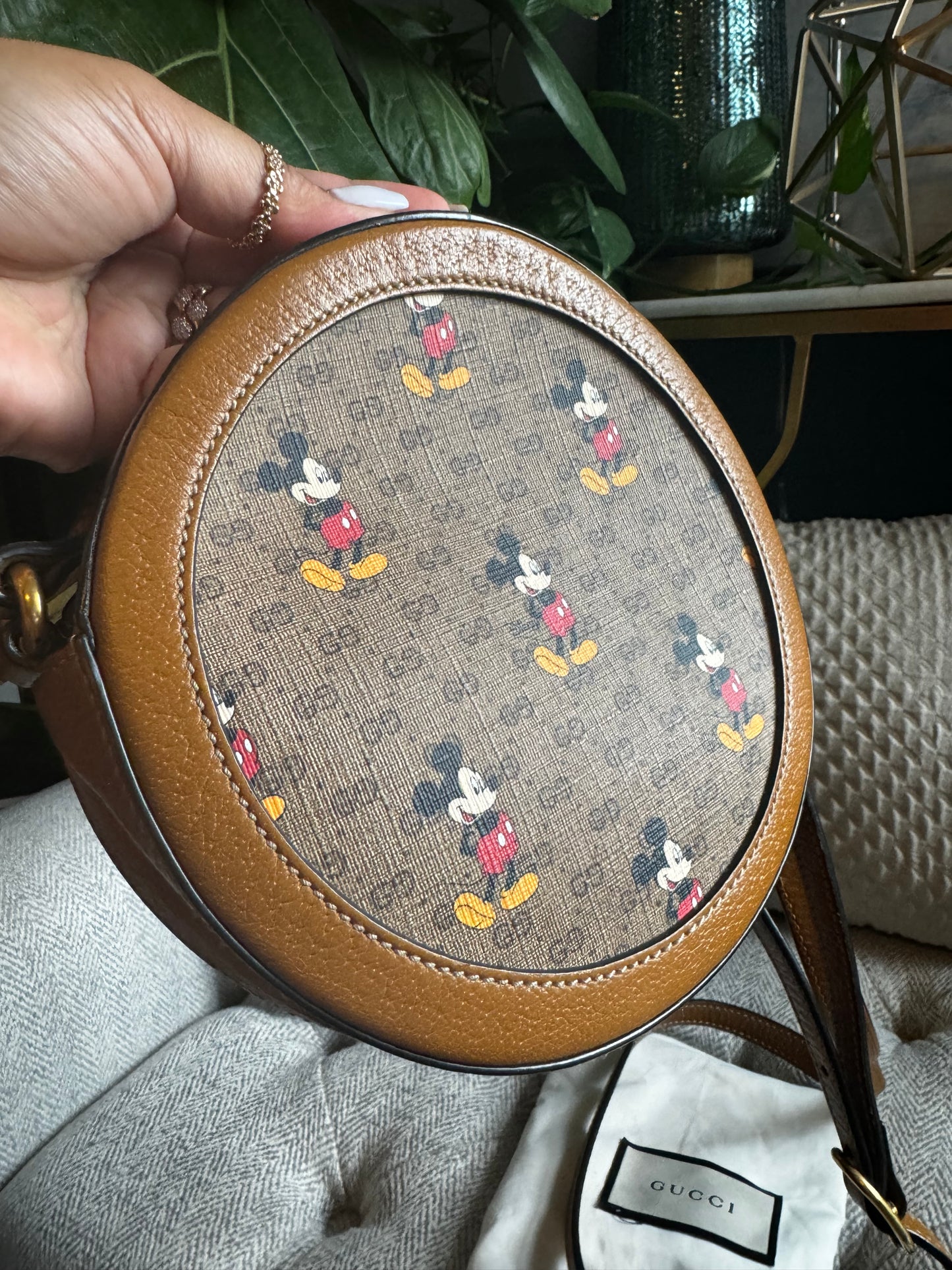 Gucci Disney Round Crossbody