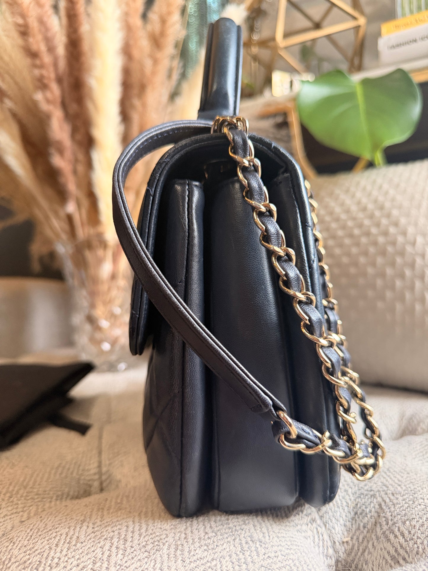 Chanel Trendy CC in Navy GHW