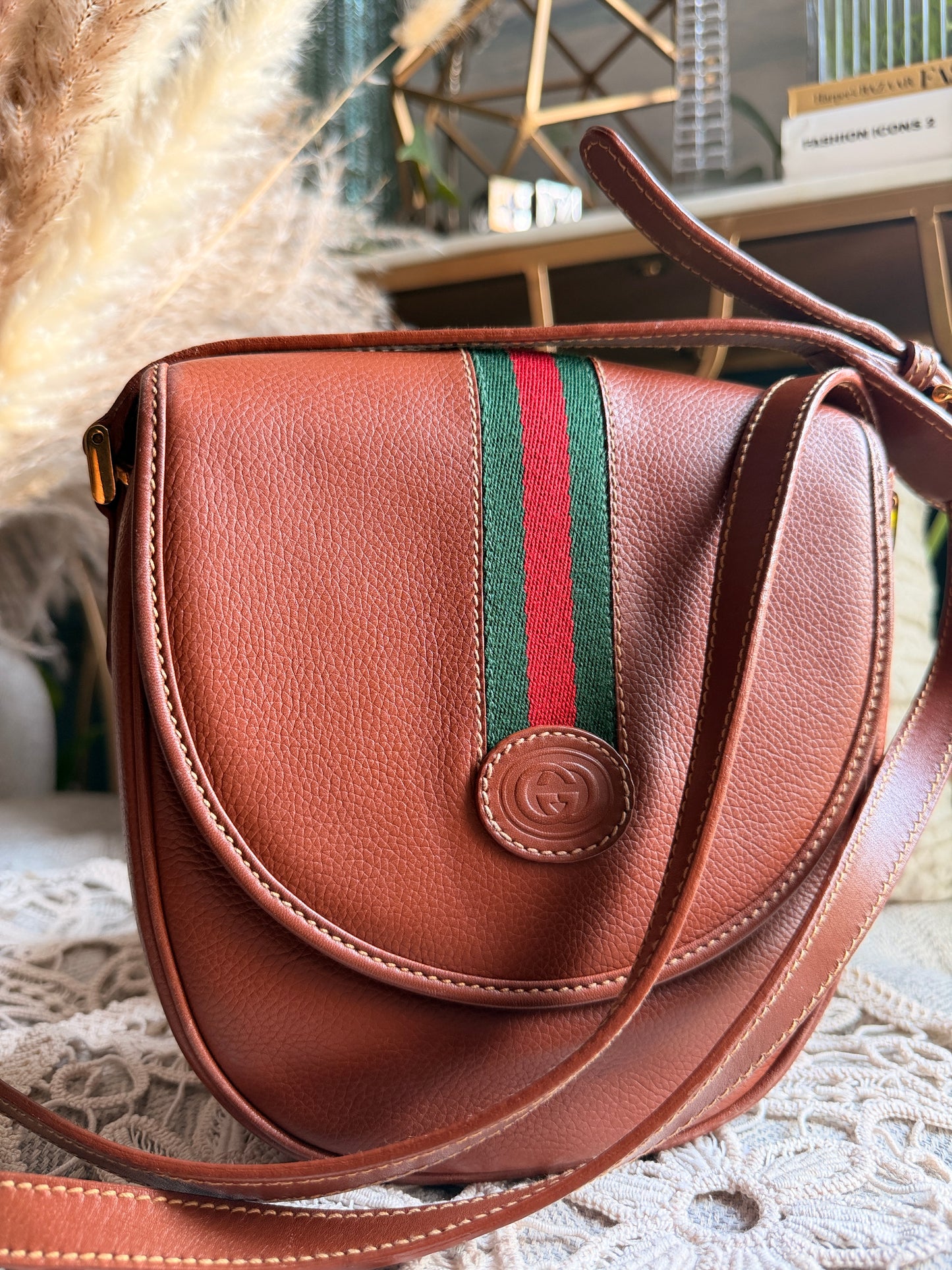 Gucci Vintage Calfskin Crossbody