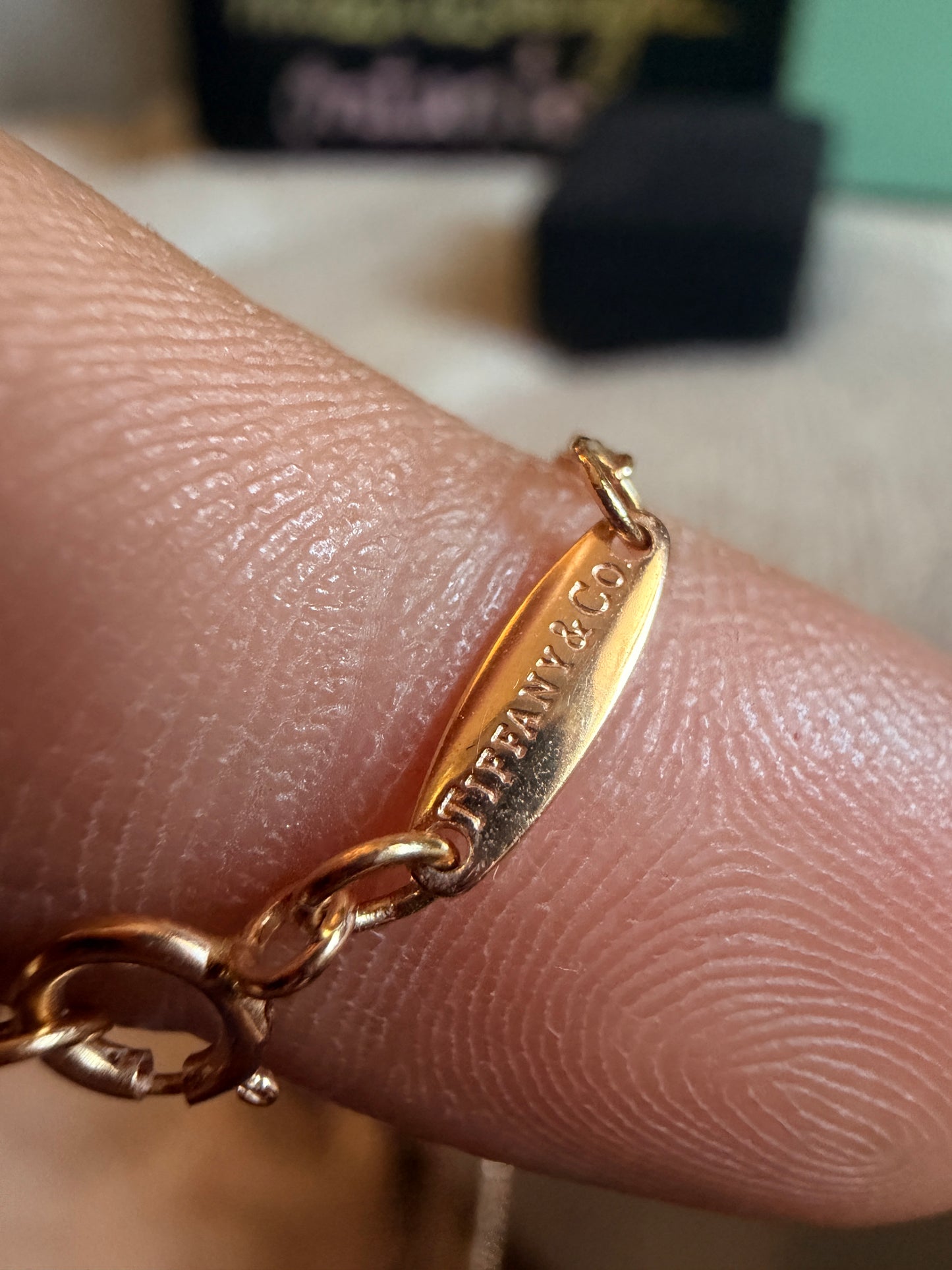 Tiffany & Co. Diamond by the Yard Necklace in 18k Rose Gold