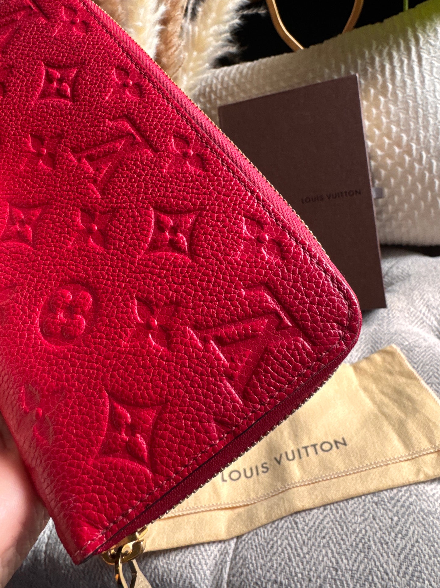 Louis Vuitton Empreinte Zippy Wallet