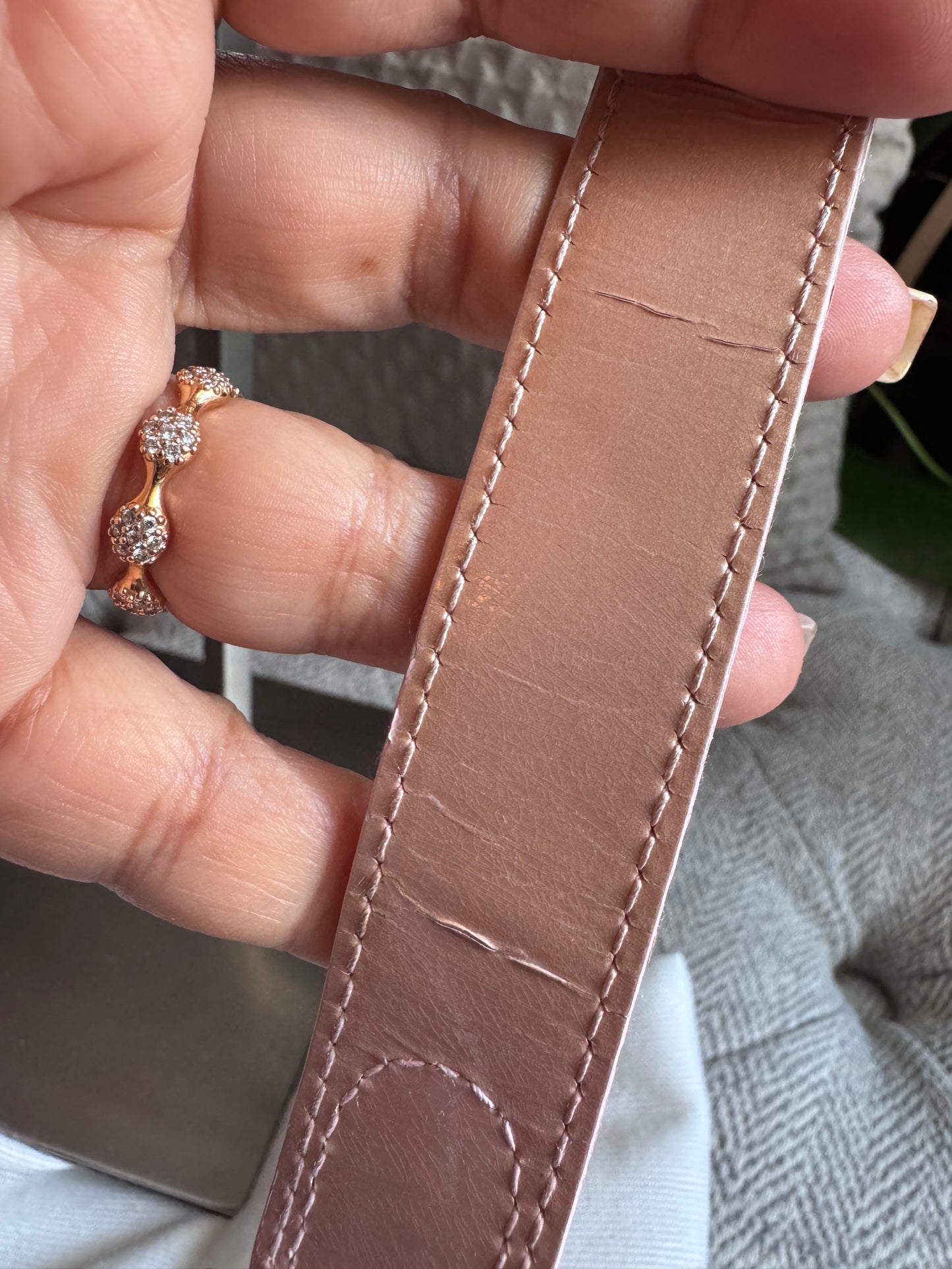 Dior Vintage Denim Saddle
