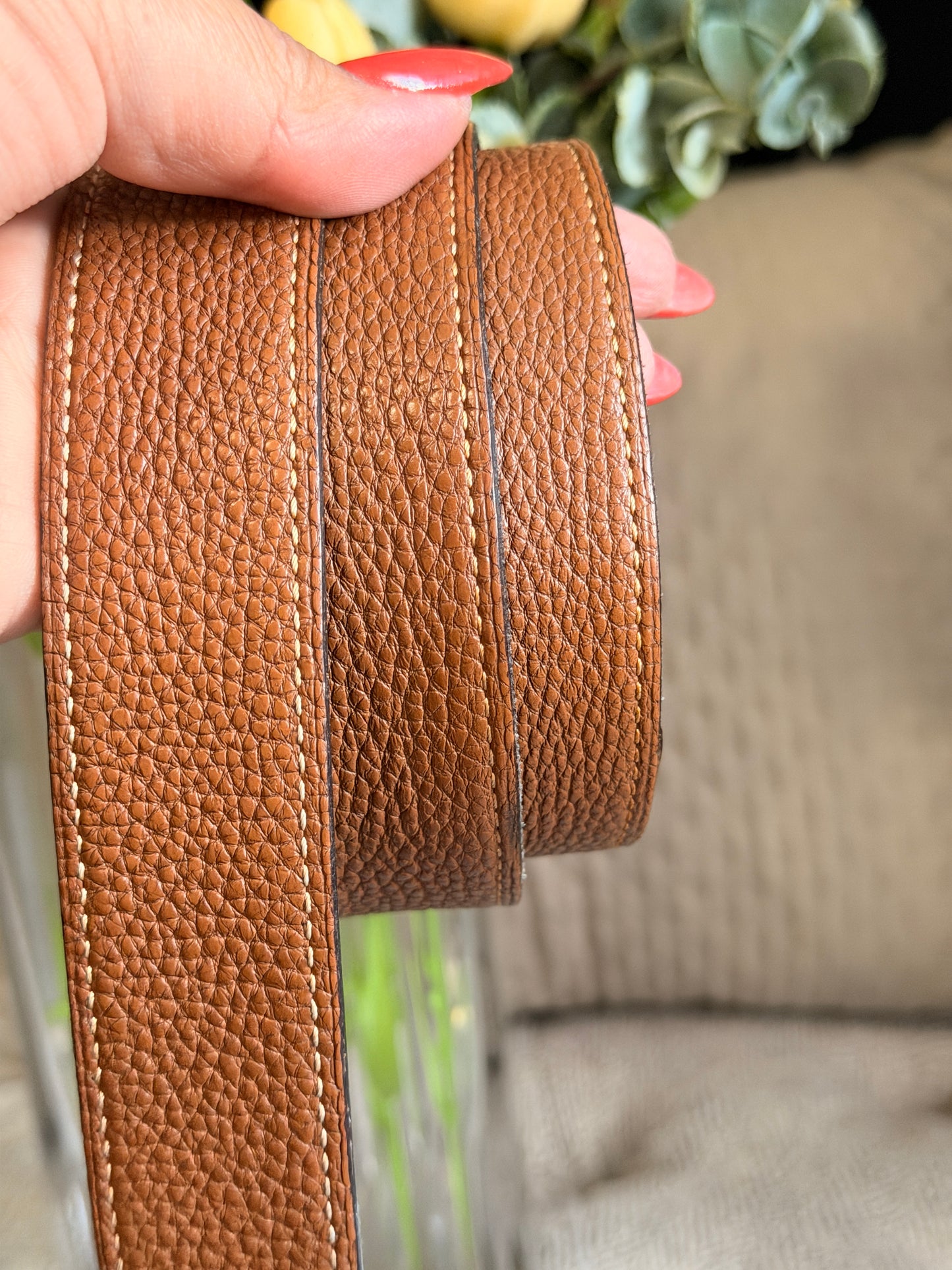 Hermes Constance Belt size 90