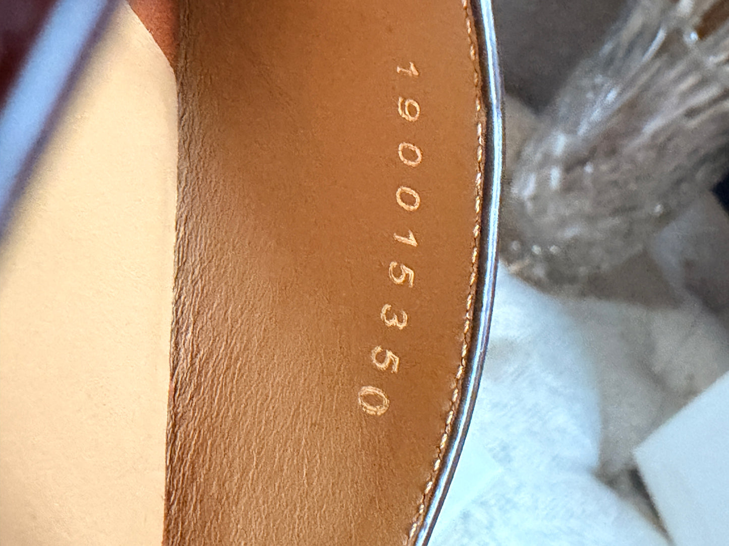 CELINE Triomphe Platform Leather Wedge Sandals