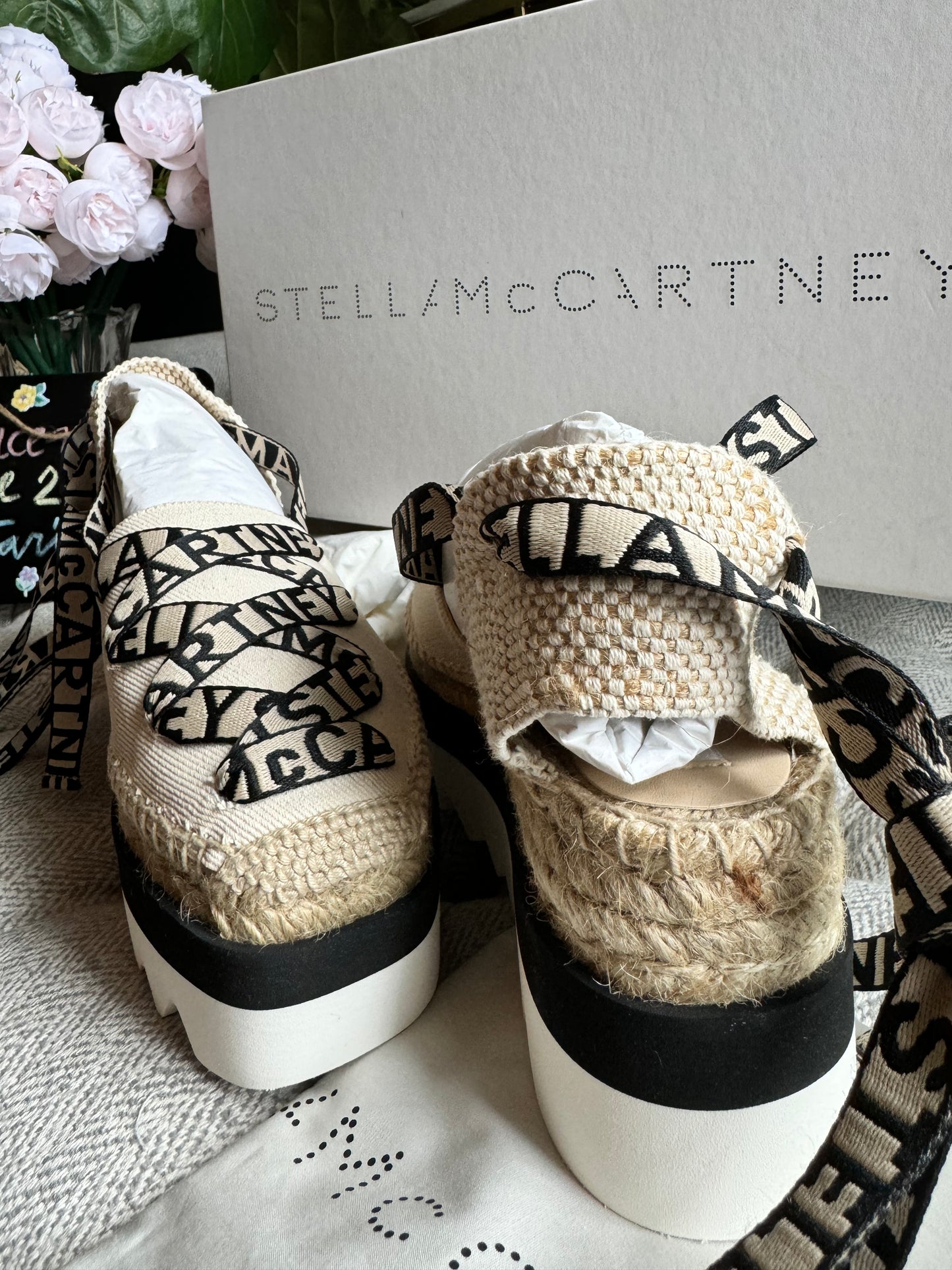 Stella McCartney Gaia Platform Espadrilles