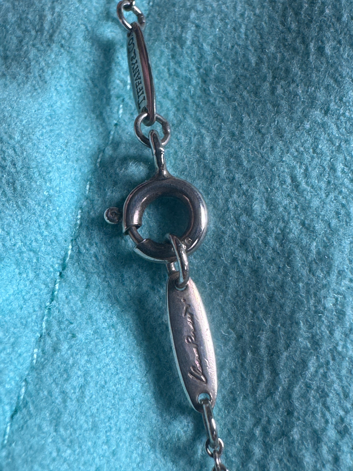 Tiffany&Co Teardrop Necklace in Sterling Silver