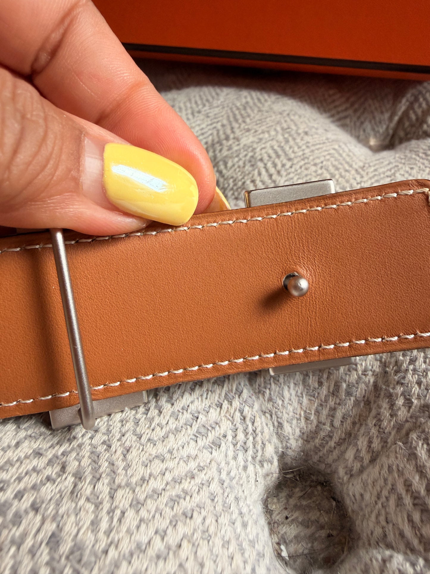 Hermes Reversible Belt