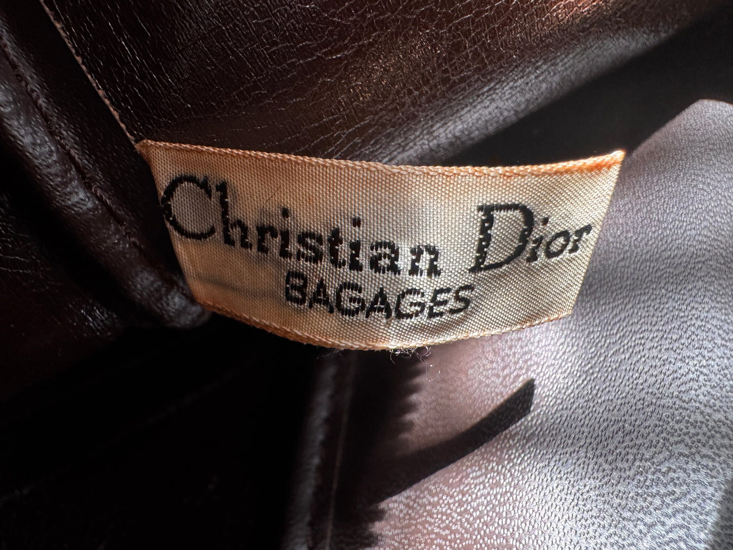 Dior Vintage Trotter Boston Bag