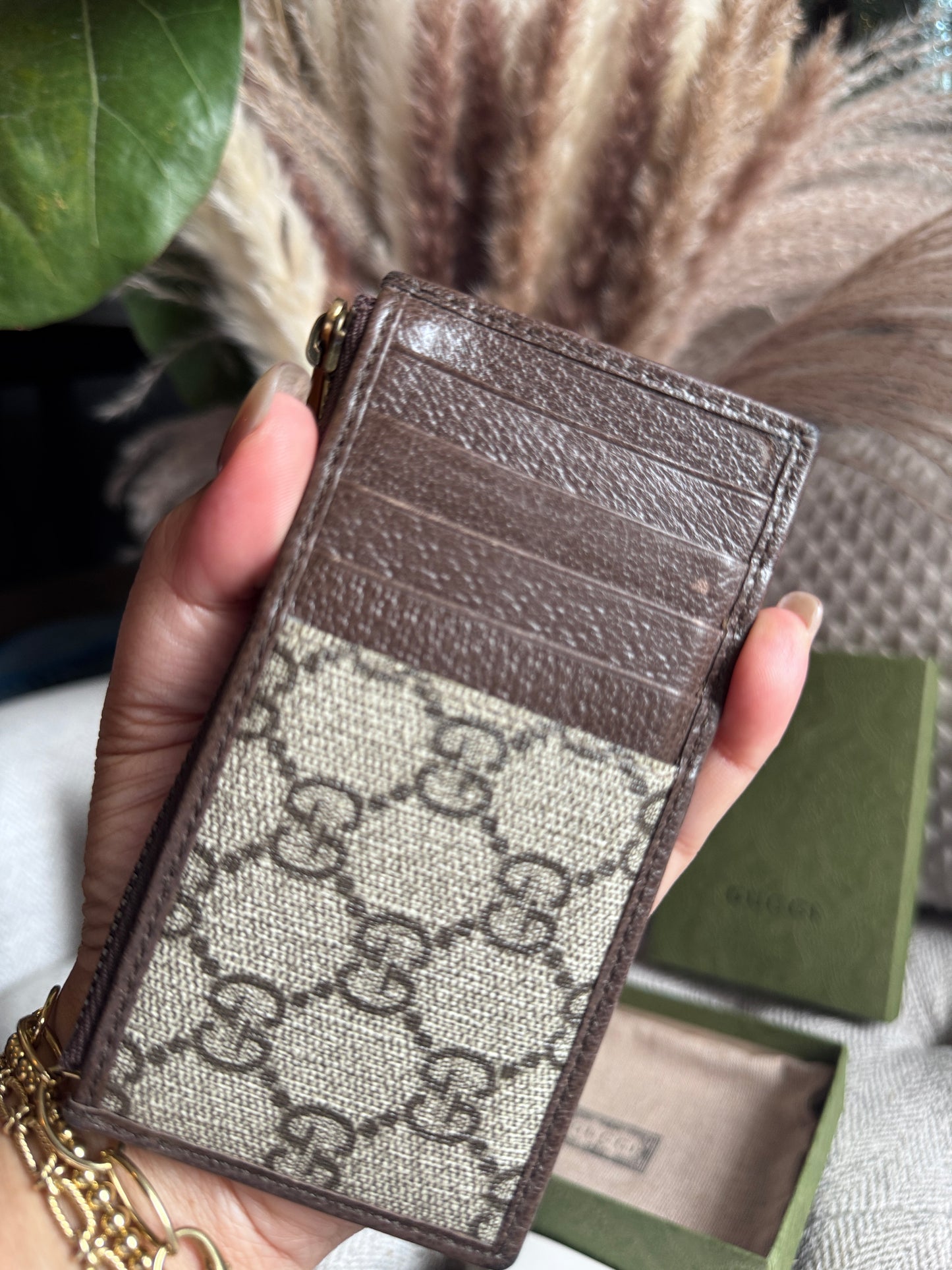 Gucci Ophidia Zipped Cardholder