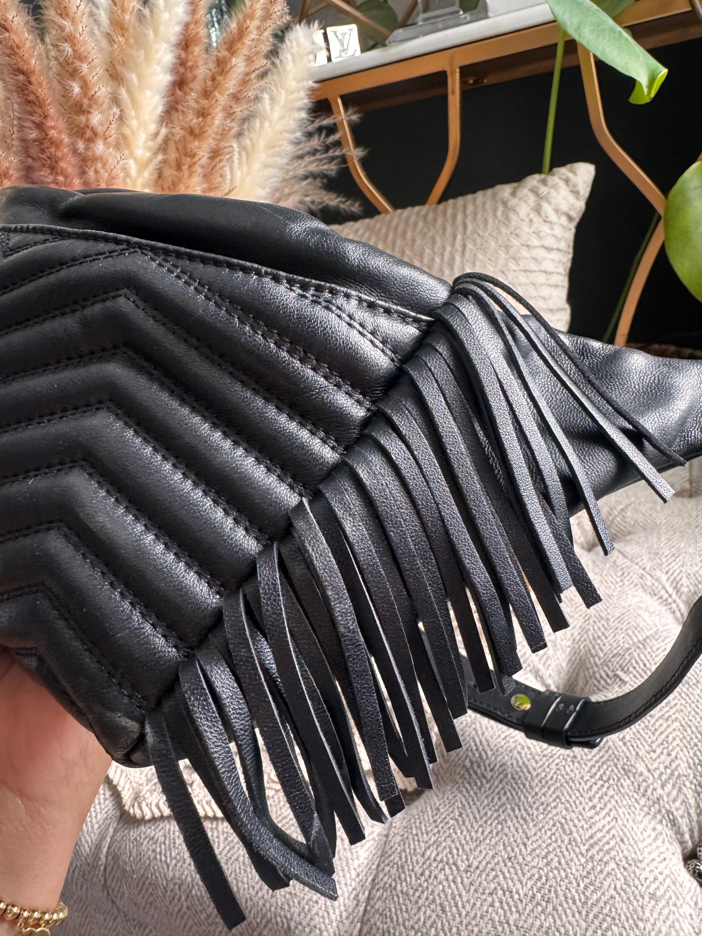 MAJE Leather Beltbag
