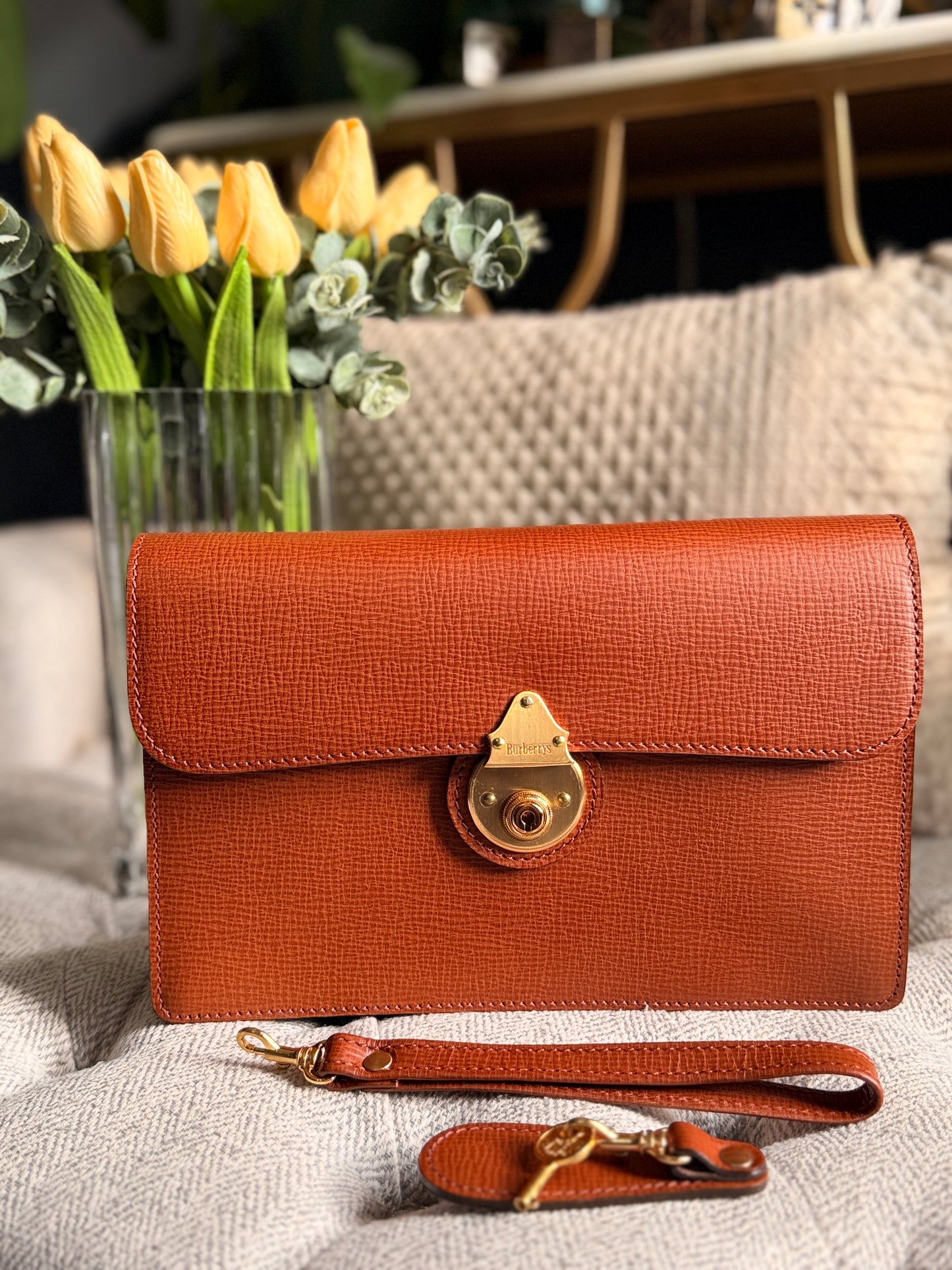 Burberry Vintage Wristlet/Clutch