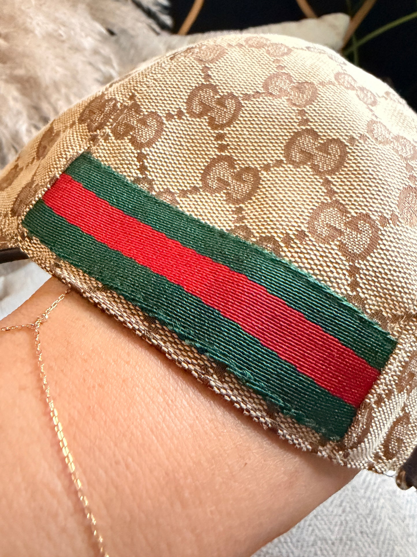 Gucci Cap with Web Detail