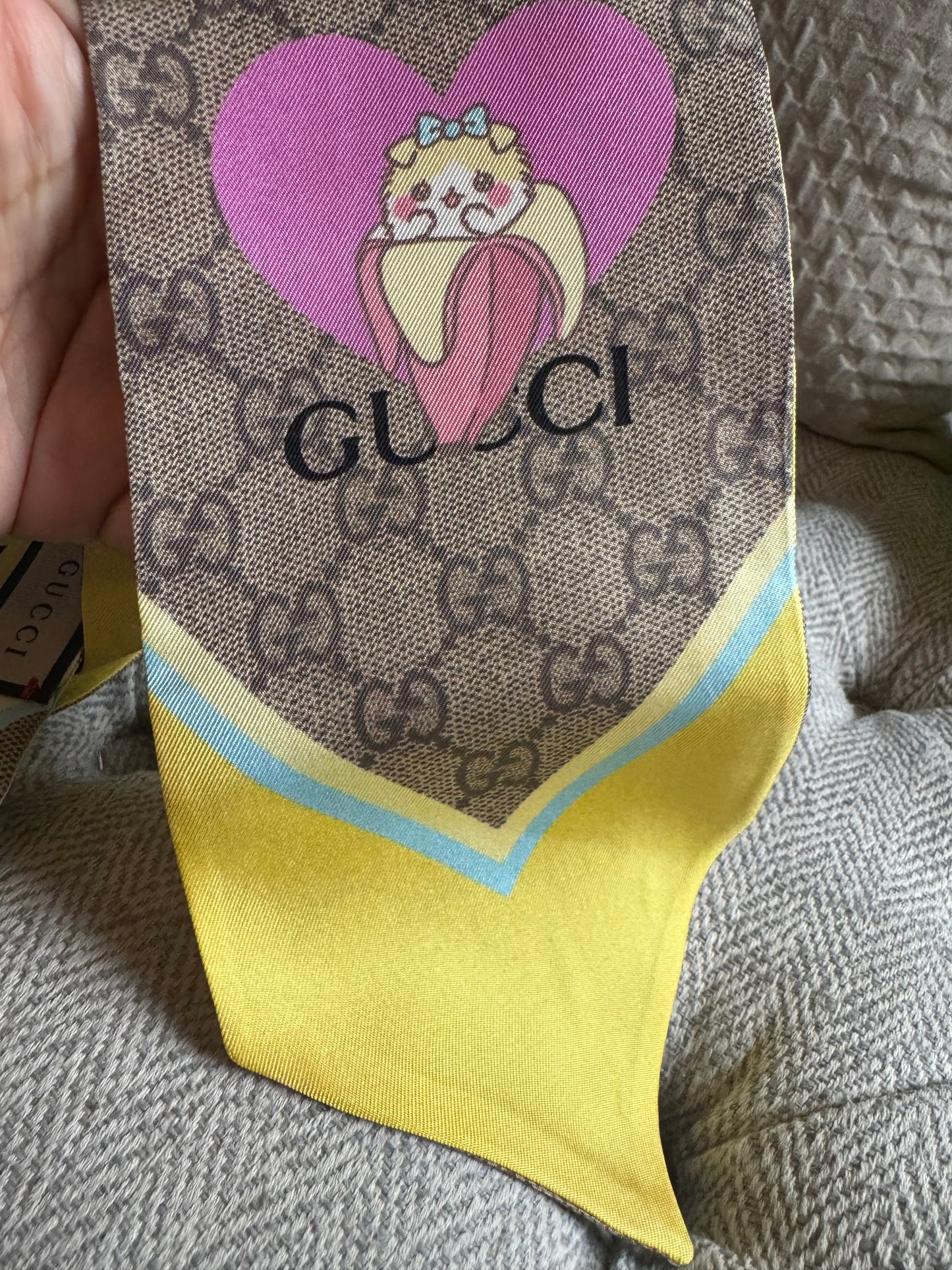 Gucci Bananya Scarf/Twilly