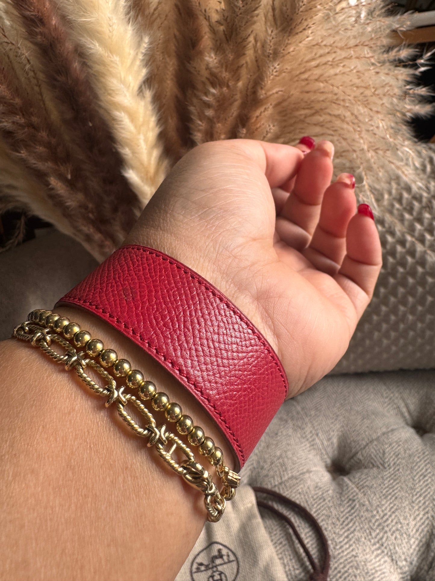 Hermès
Vintage Leather Artemis Wrap Bracelet
Est. Retail C$782