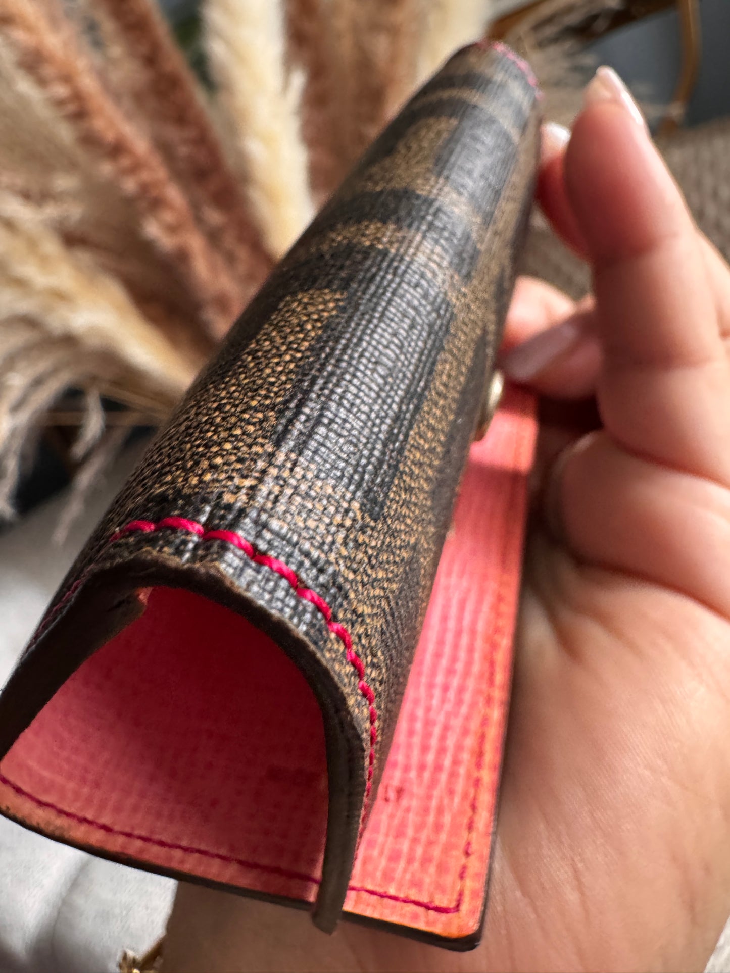 Fendi 6 hook Keycase in Zucca